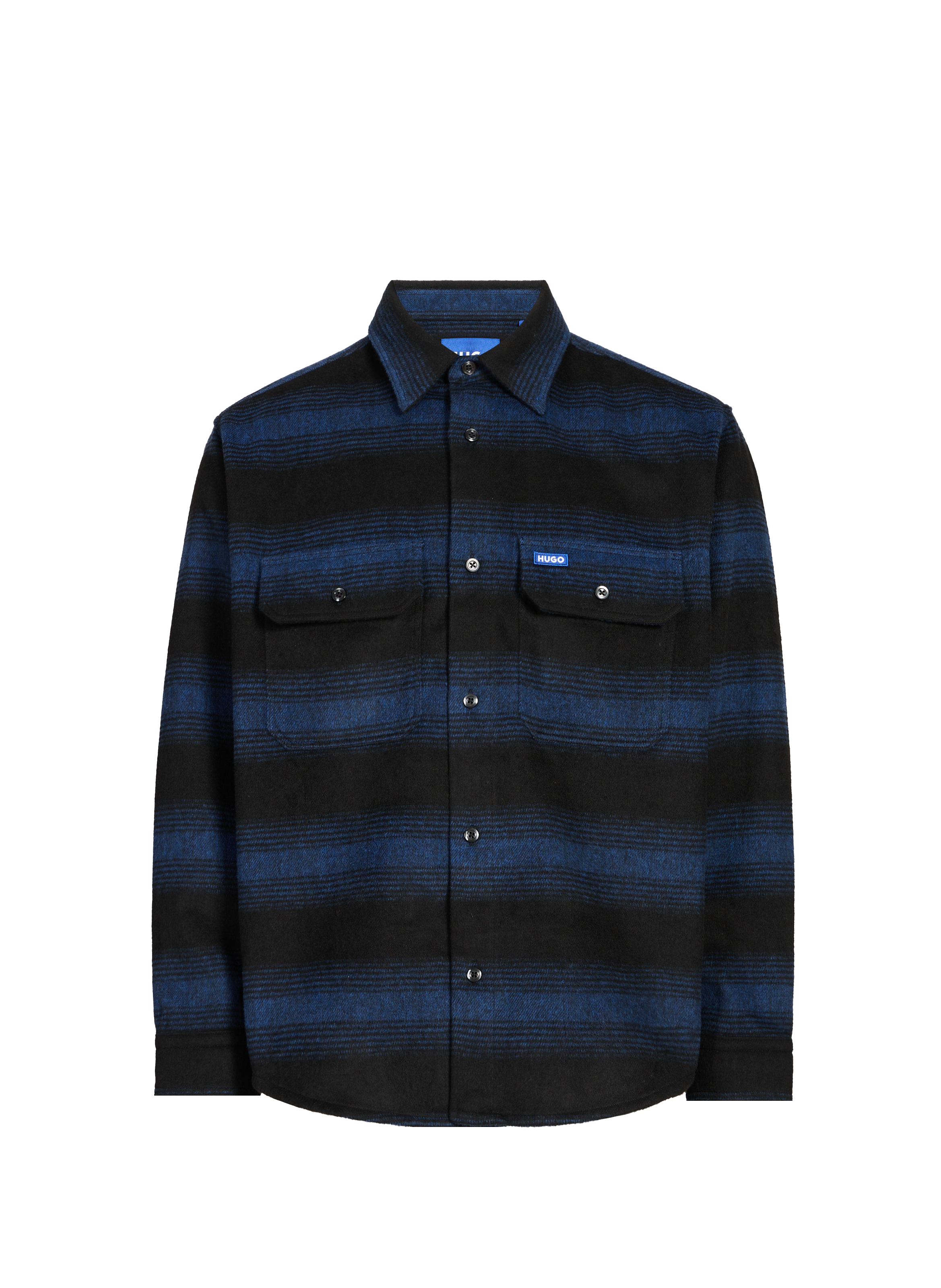 Chemise à rayures HUGO BLUE Bleu