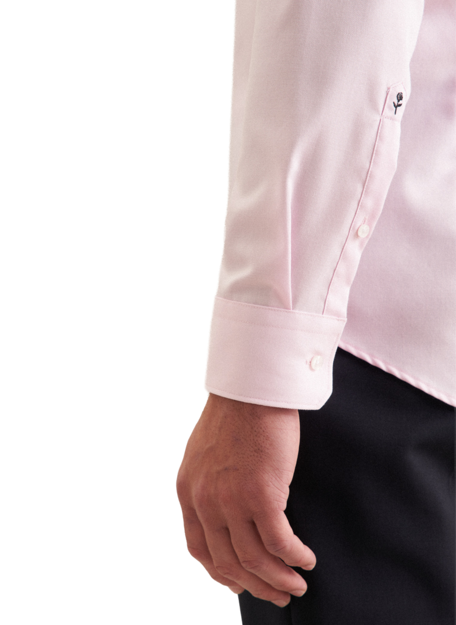 Chemise slim sans repassage SEIDENSTICKER Bleu