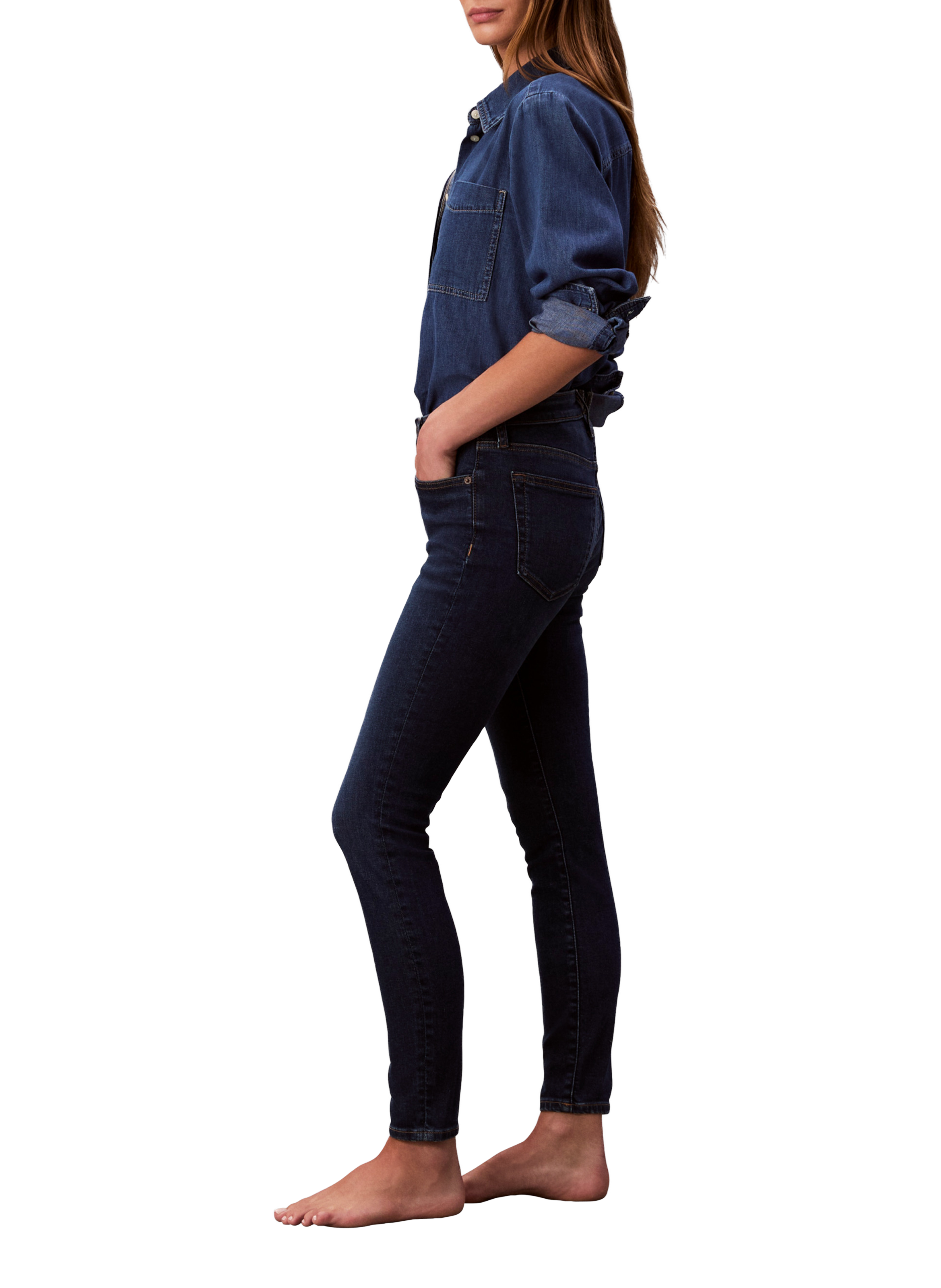 Cotton T-shirt CALVIN KLEIN Blue