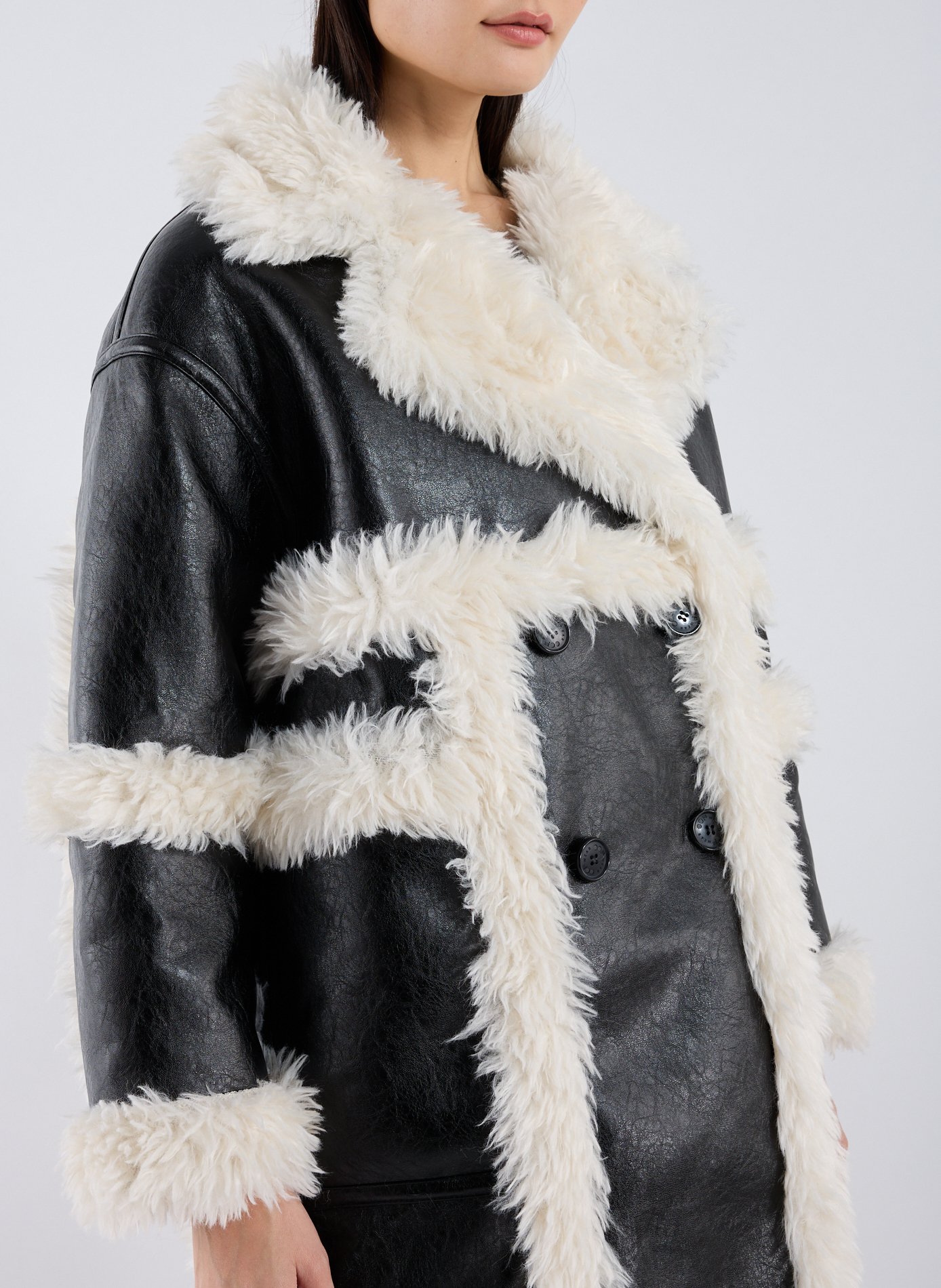 Manteau réversible col tailleur OOF WEAR Multicolore