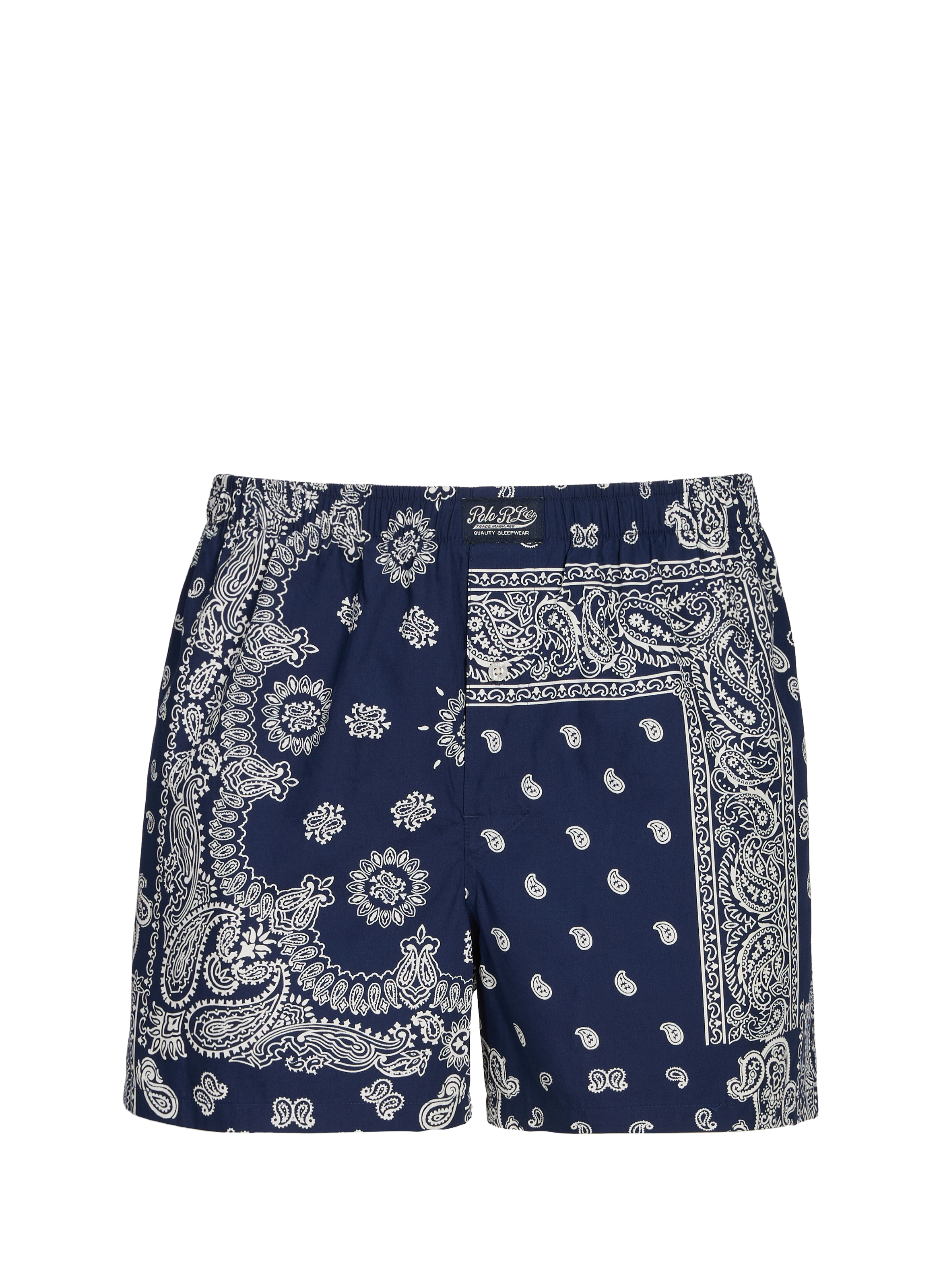 POLO RALPH LAUREN Caleçon court à motif Bleu