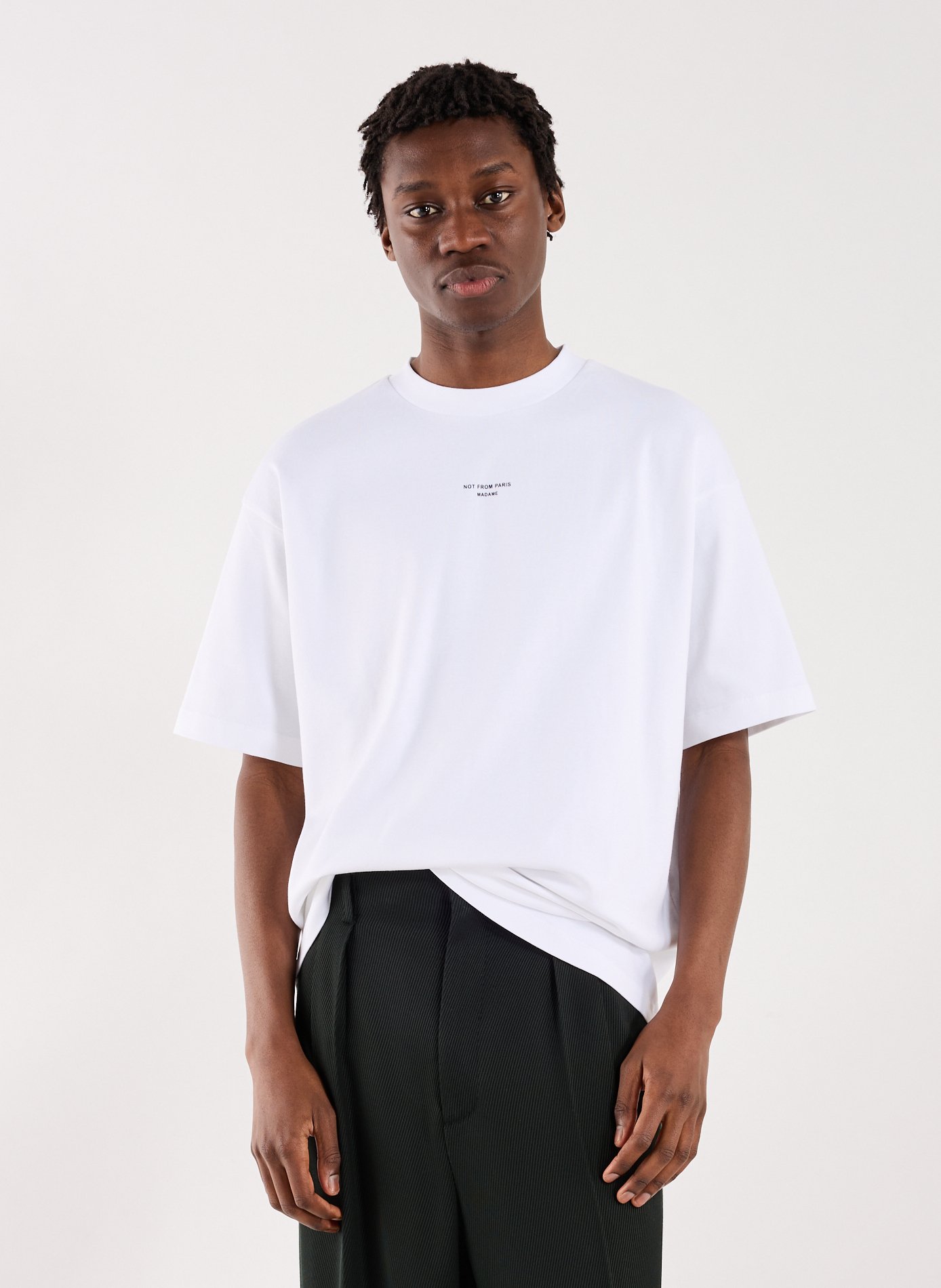 T-shirt en coton DROLE DE MONSIEUR