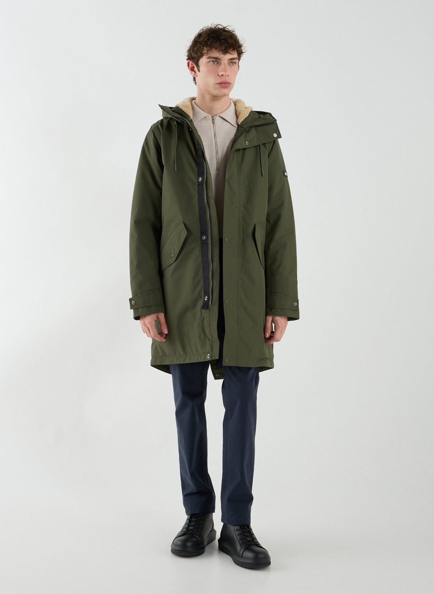 Parka Fishtail Gore-tex matelassée  AIGLE Kaki