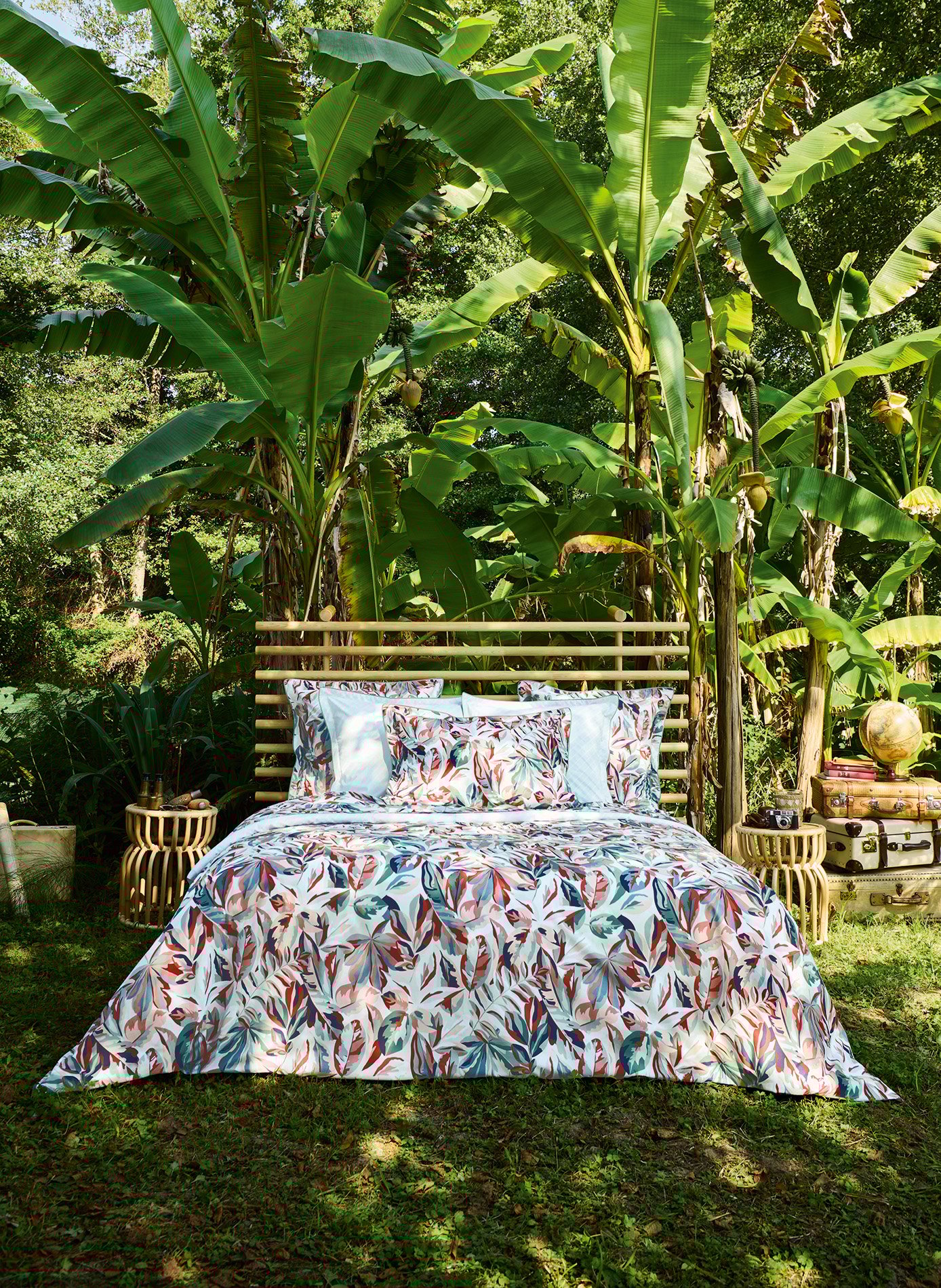 DRAP HOUSSE Post Card ANNE DE SOLENE Vert