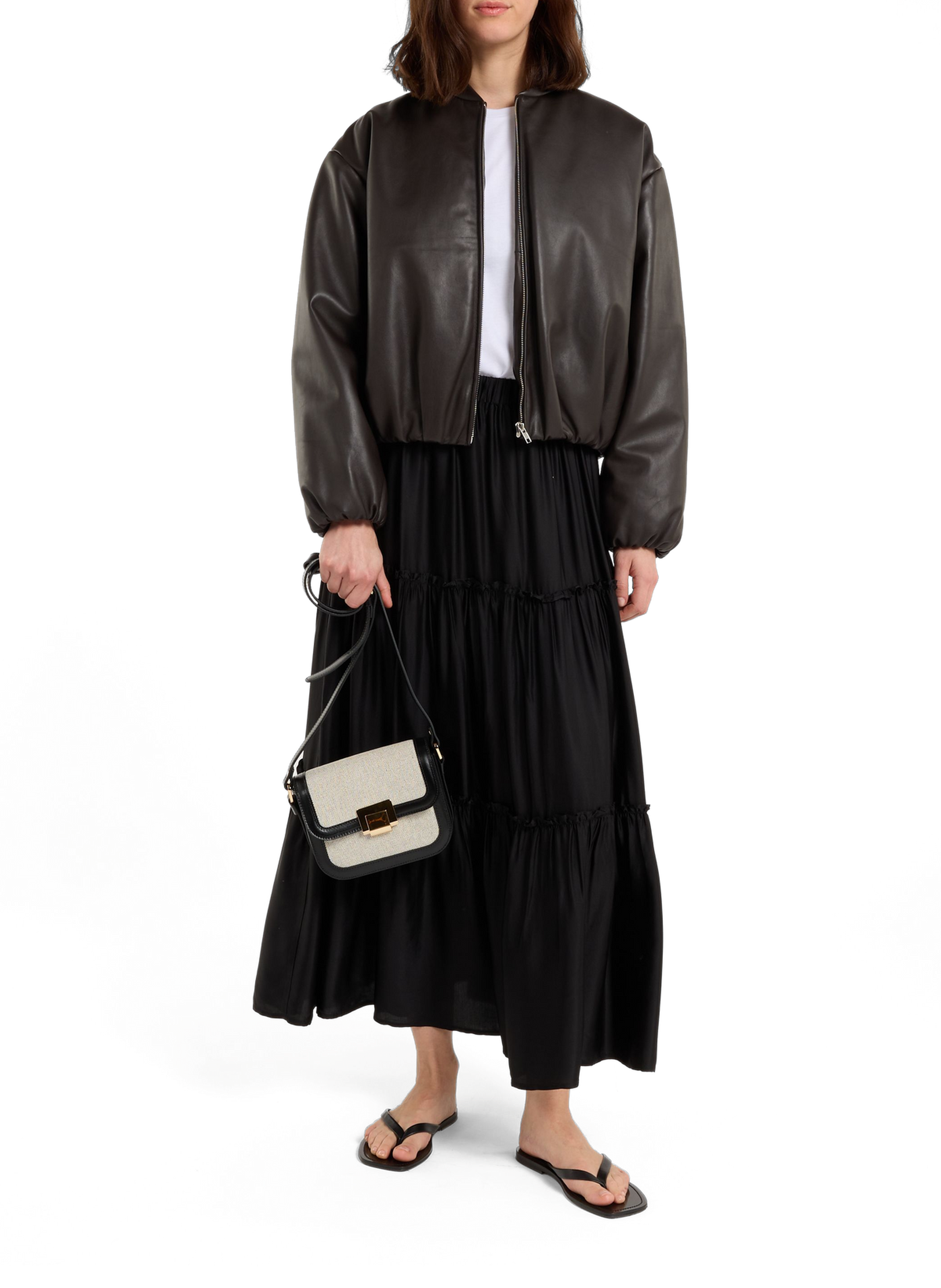 Sac à bandoulière bi-matière SAISON 1865 Noir