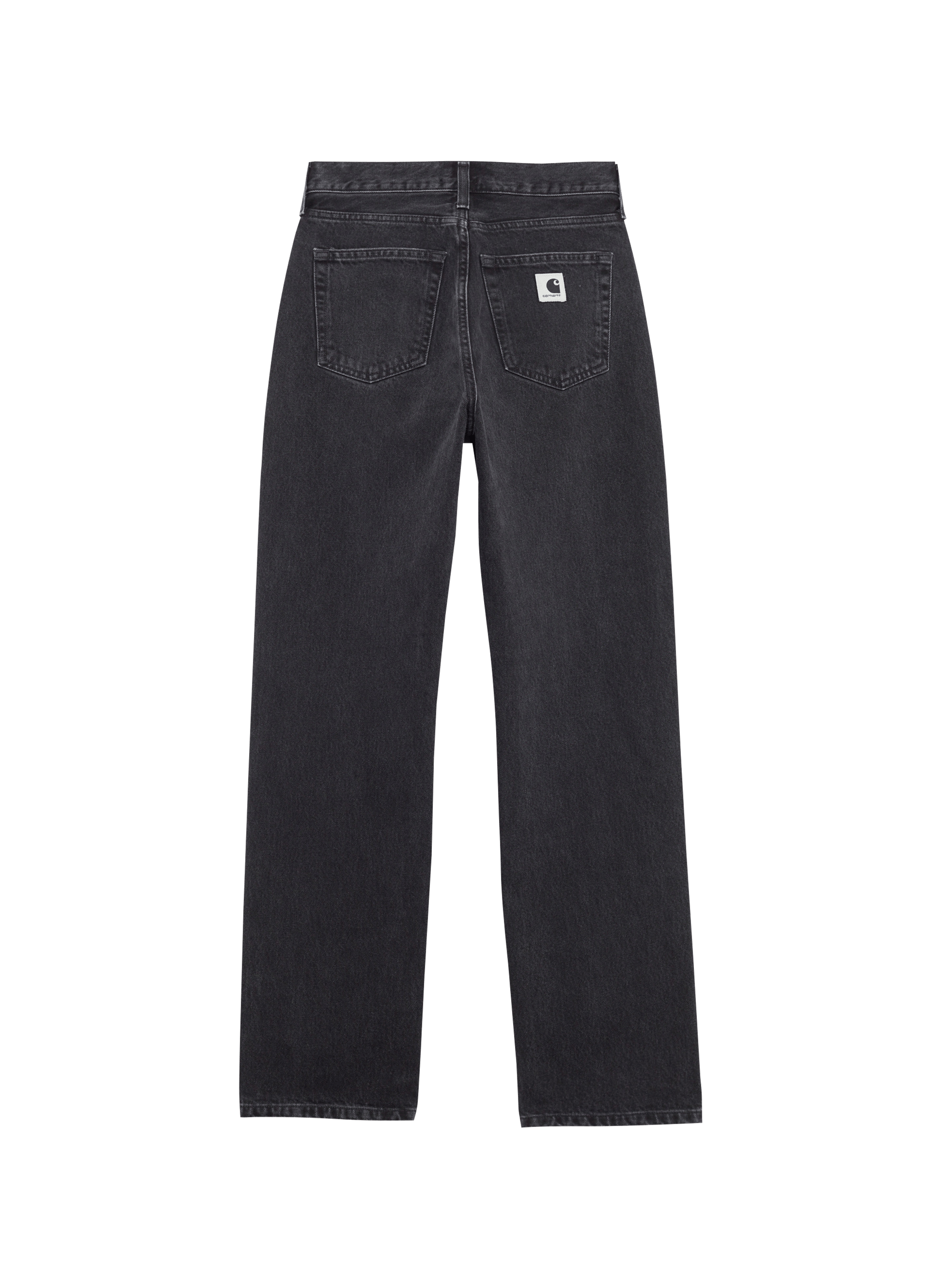 Jean droit en coton CARHARTT WIP Noir