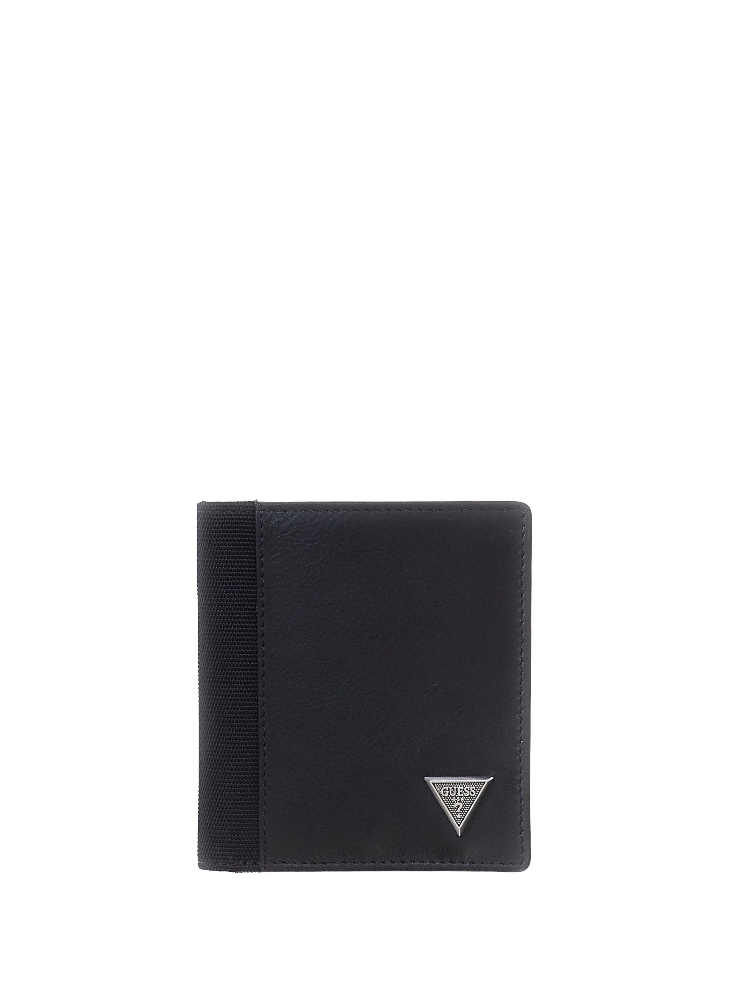 Berna leather wallet GUESS Black