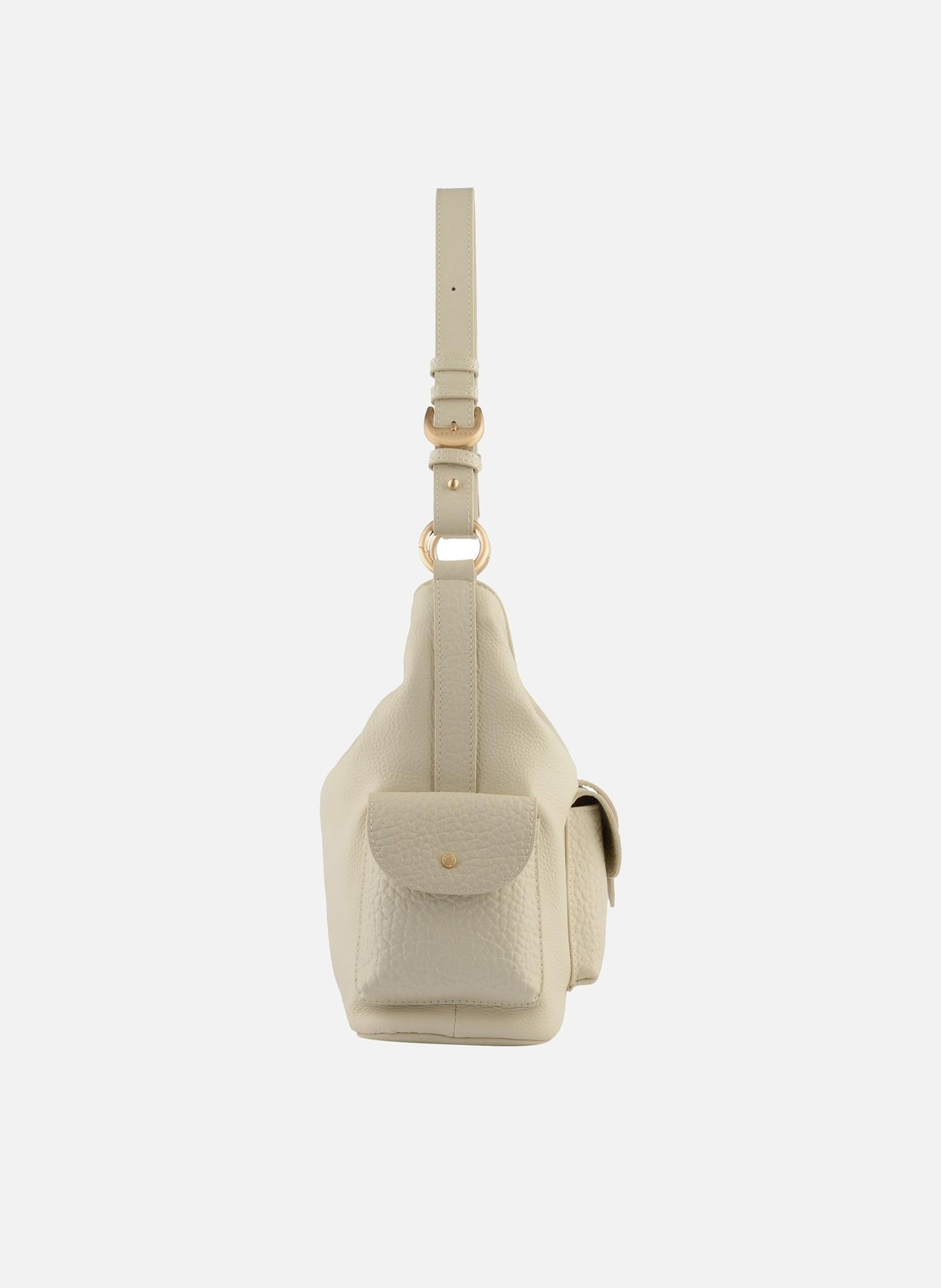 Reporter | sac porté épaule POURCHET Beige