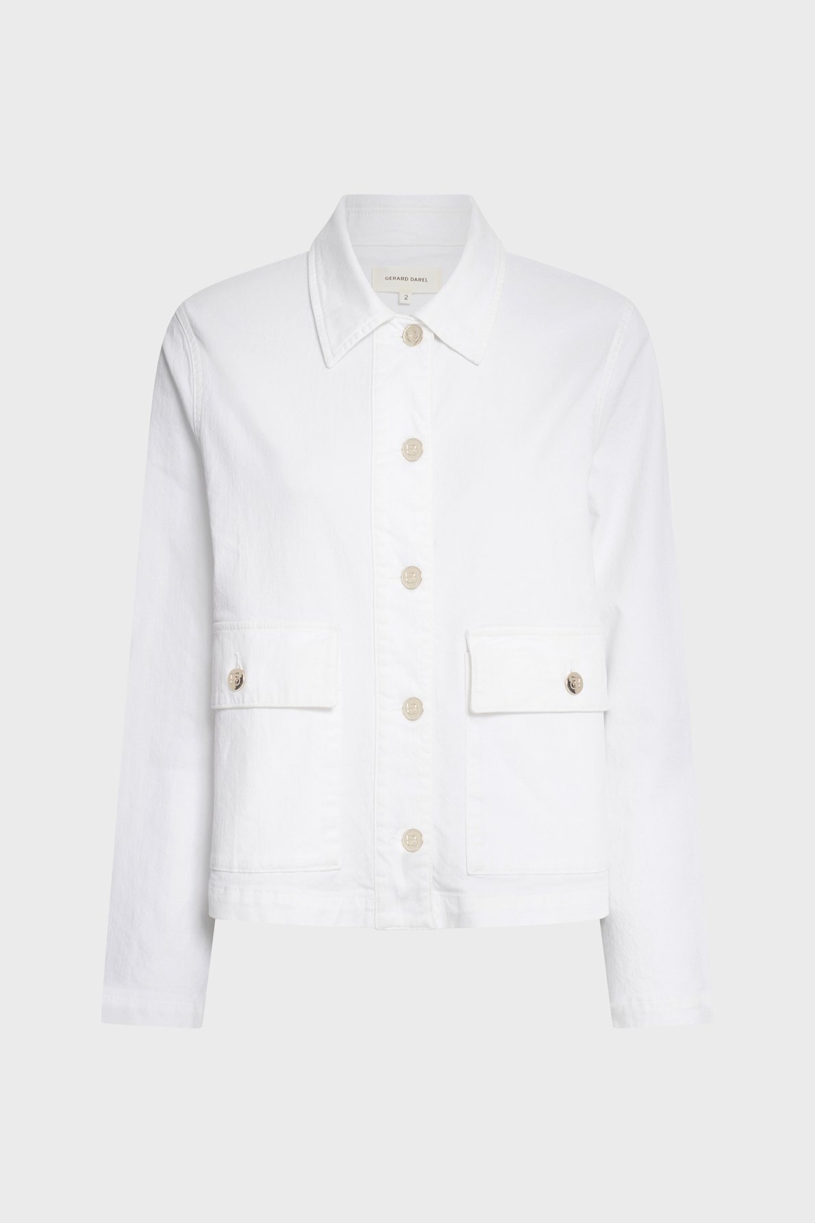 Veste en denim blanc - thyra GERARD DAREL Blanc