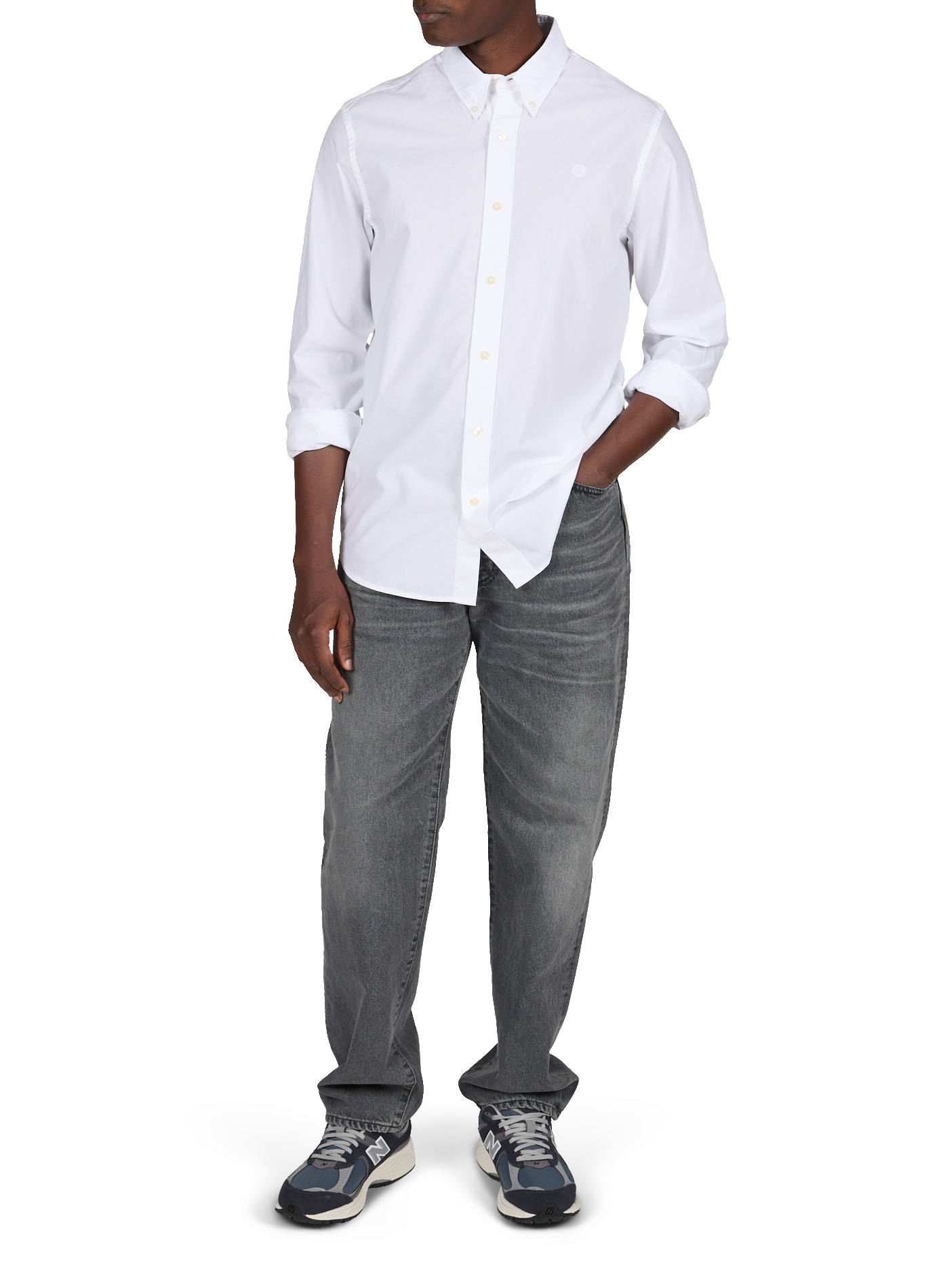 2002R Mixed Leather Sneakers NEW BALANCE Multicolour