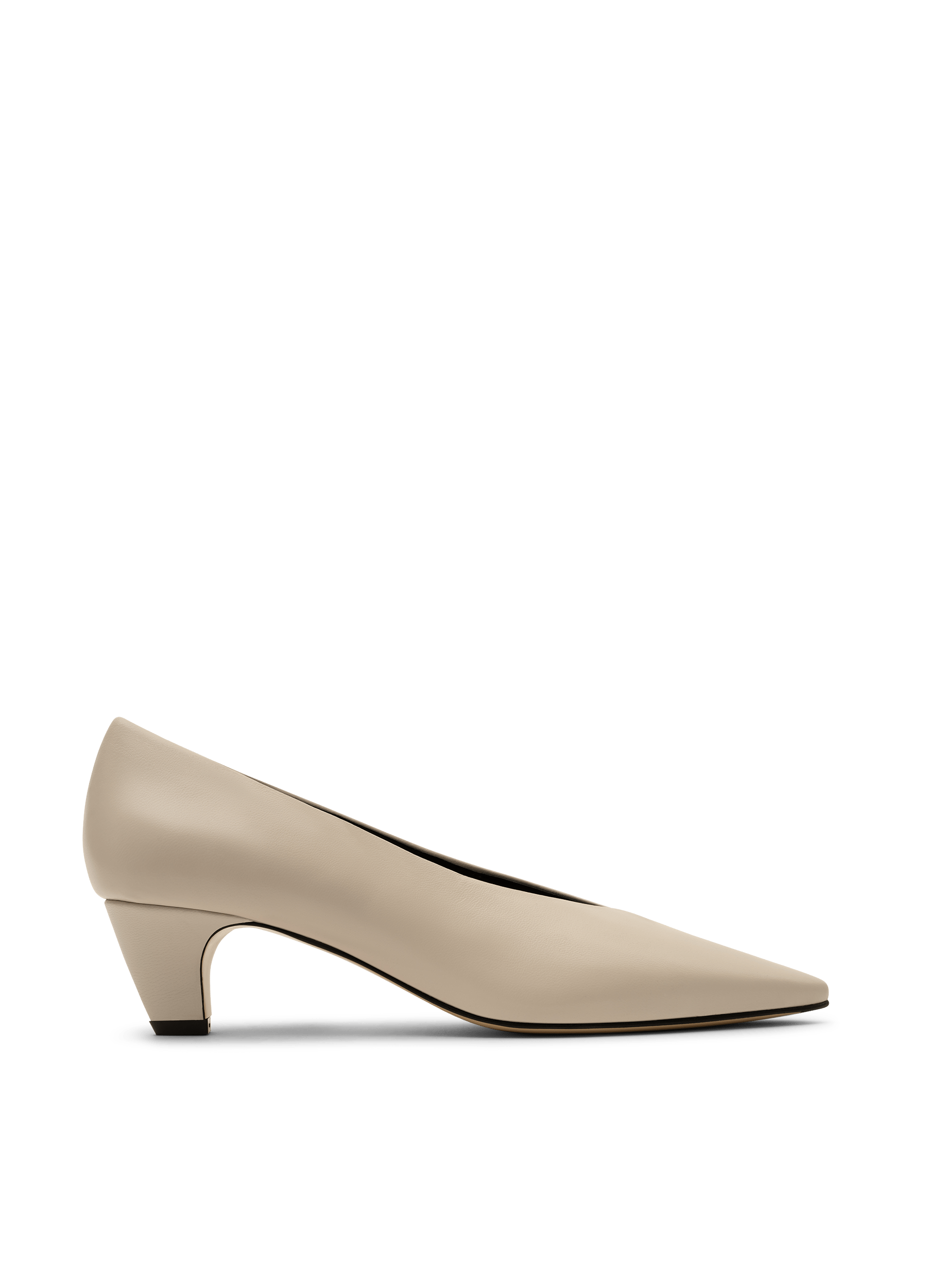 Escarpins casina en nappa PARALLELE Blanc