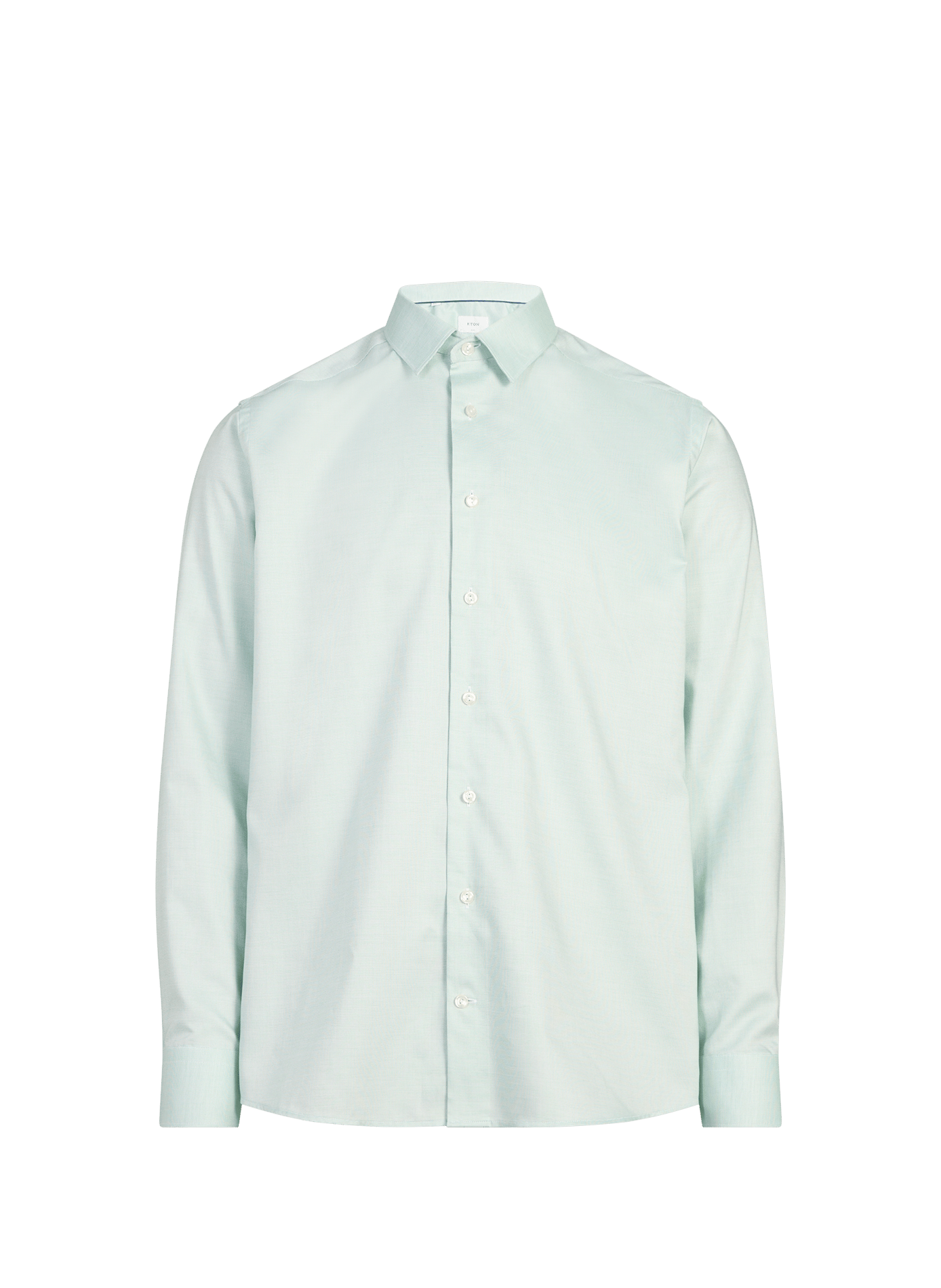 Long-sleeve cotton Shirt ETON Green