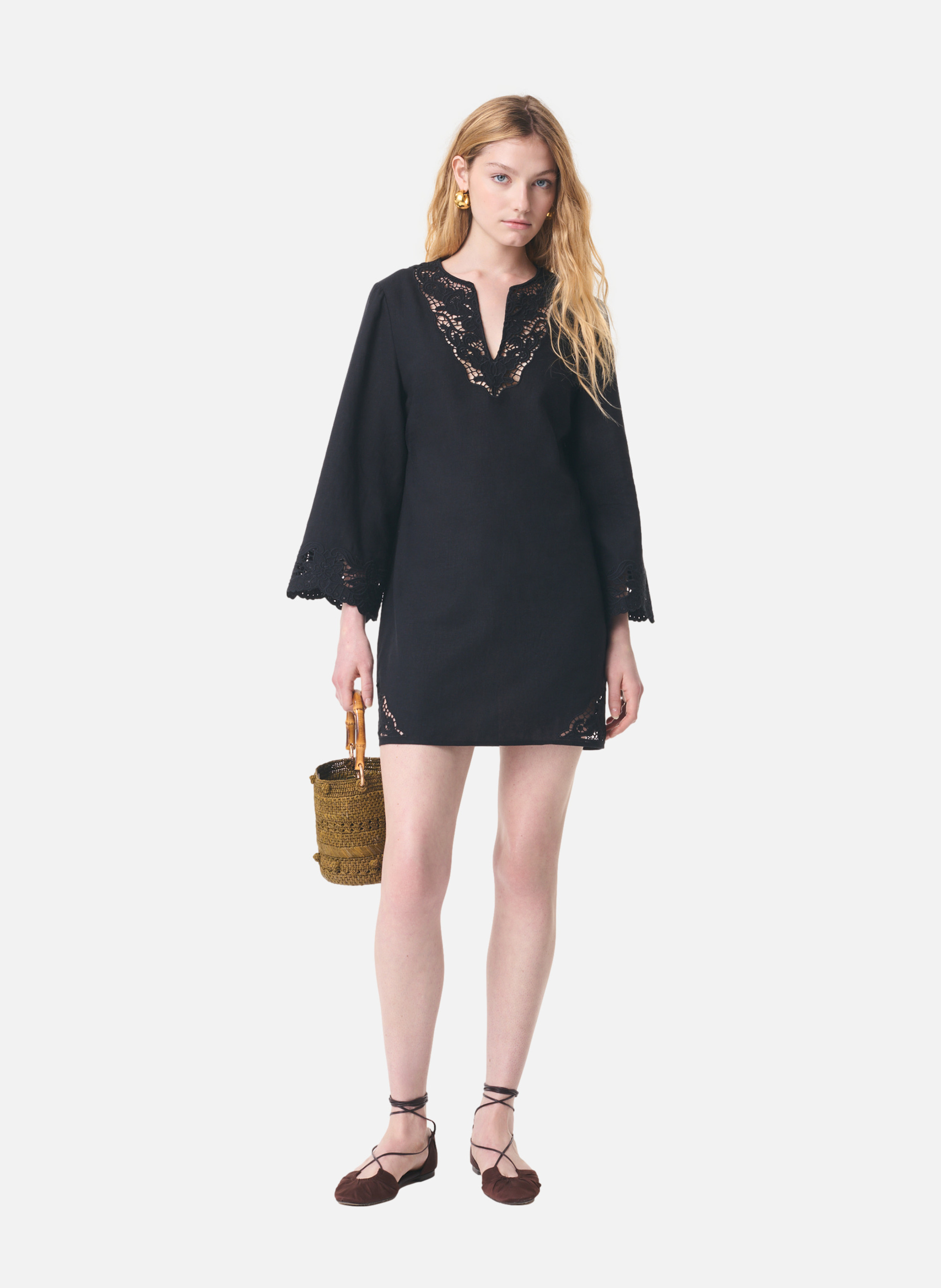 Robe gretchen VANESSA BRUNO Noir