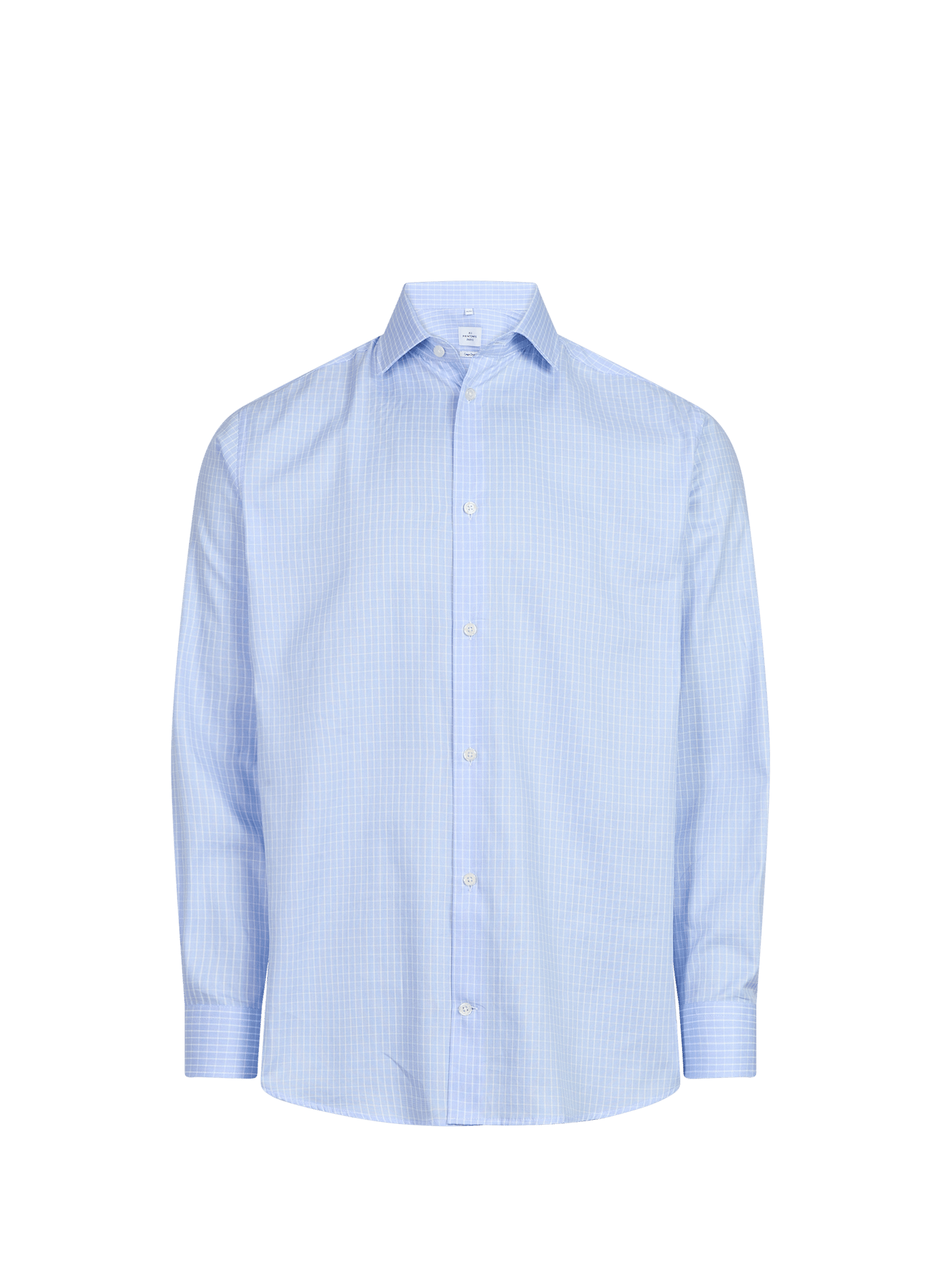 Chemise droite en coton AU PRINTEMPS PARIS Bleu