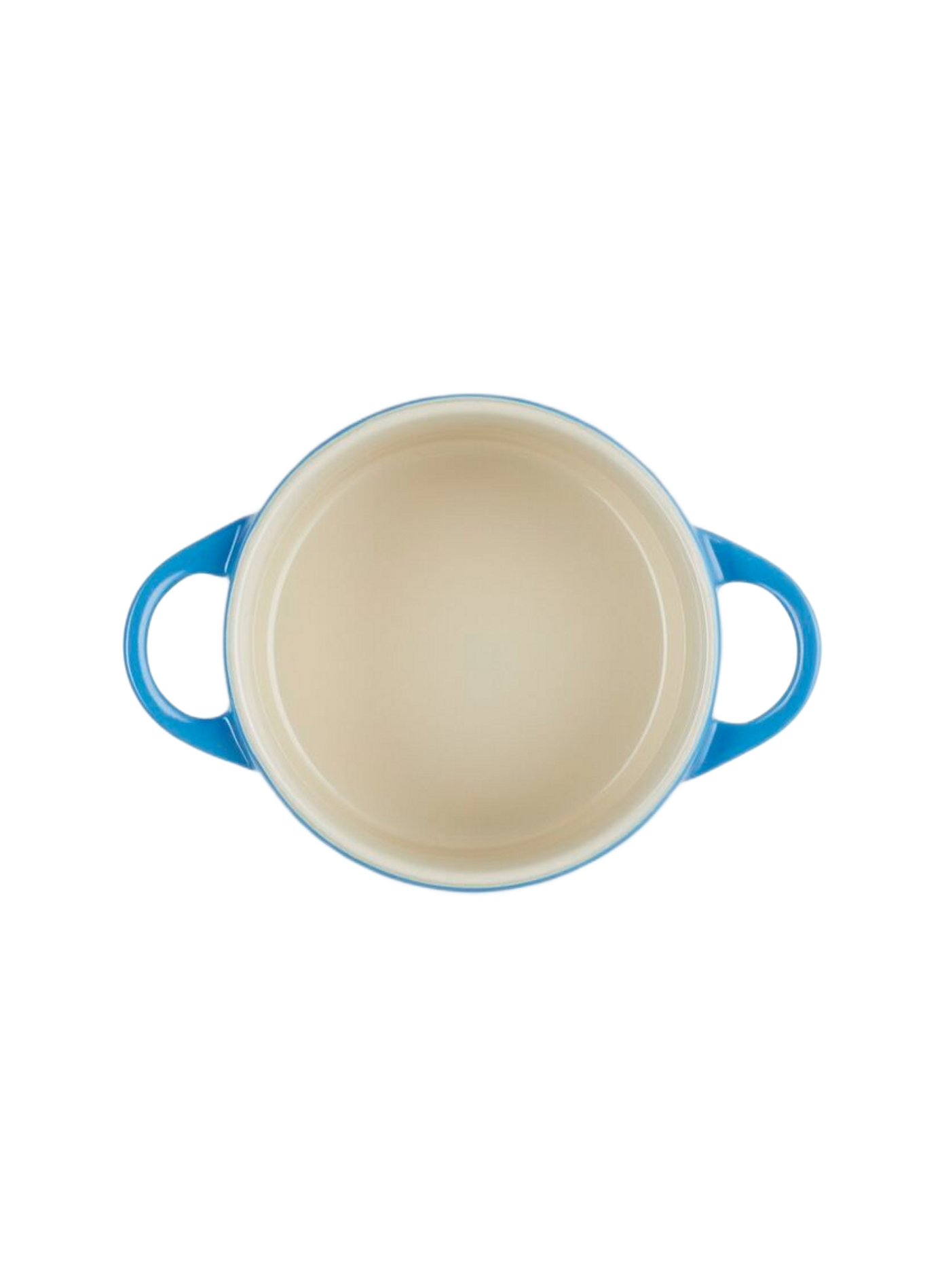 Mini-Kochtopf aus Keramik LE CREUSET Blau