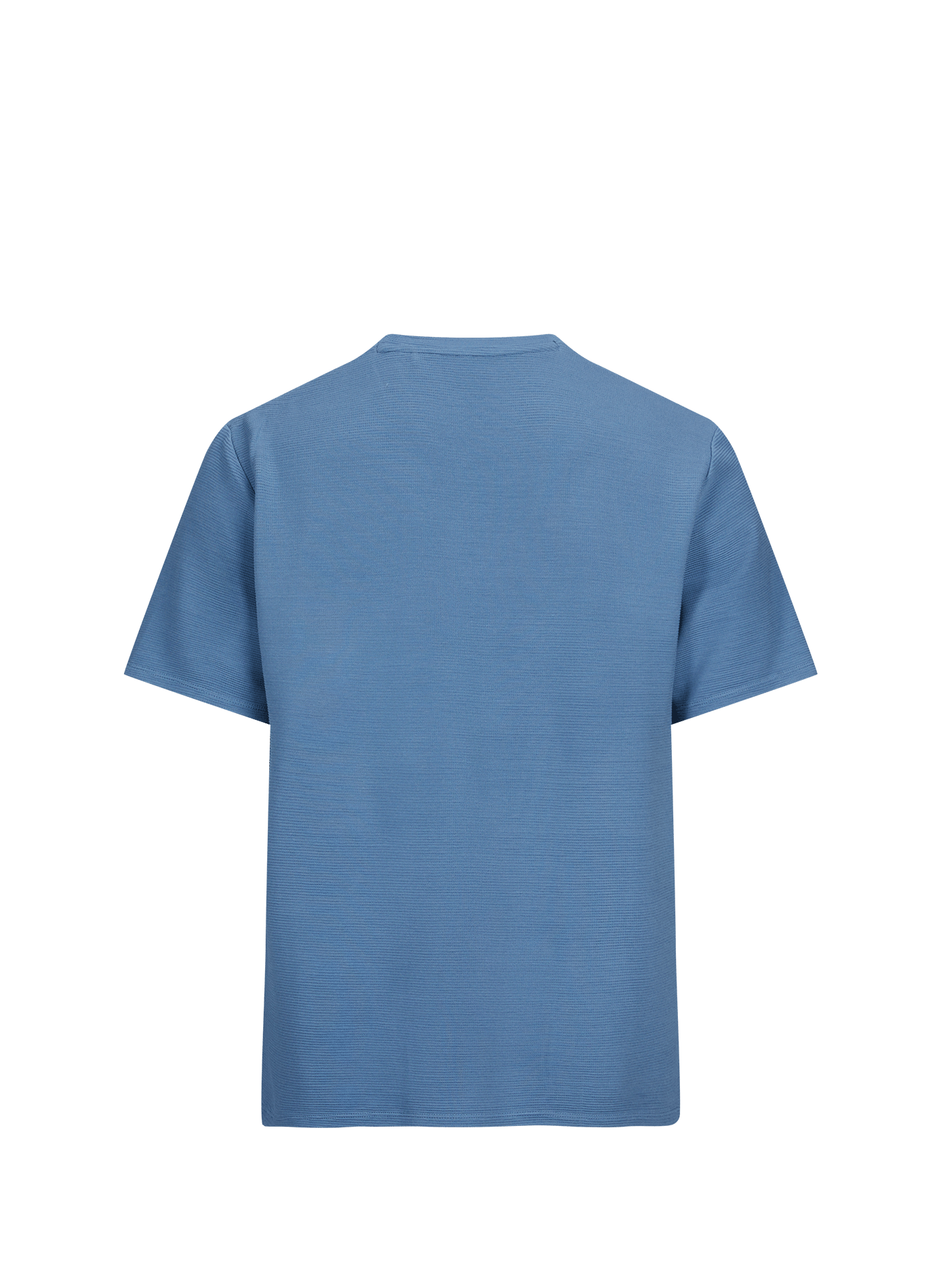 Camiseta de manga corta y cuello redondo BOSS Azul