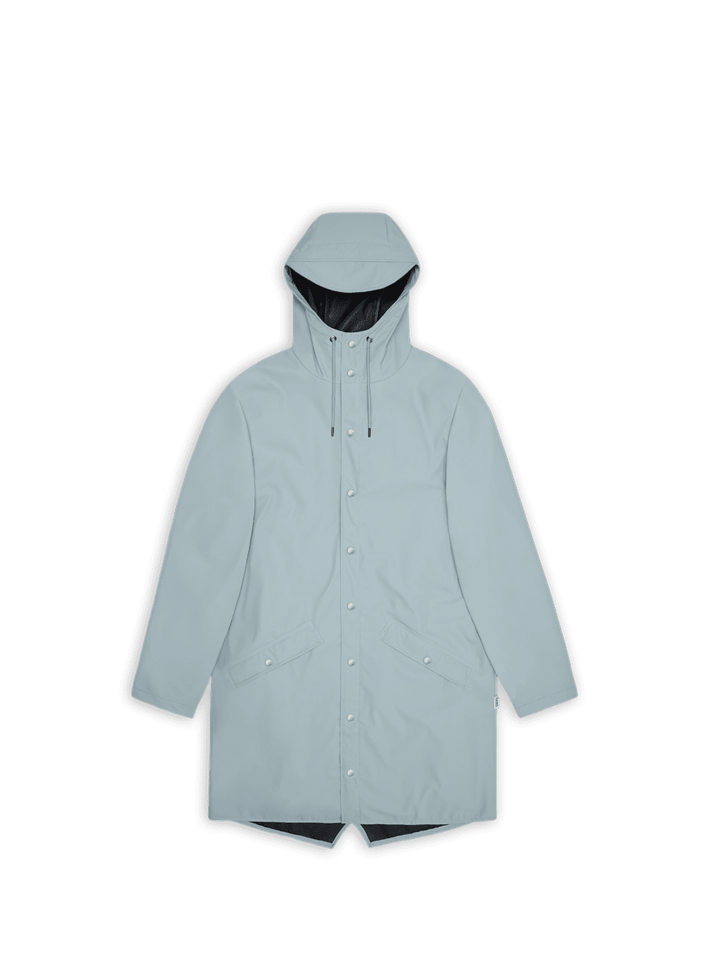 Long hooded raincoat RAINS Blue