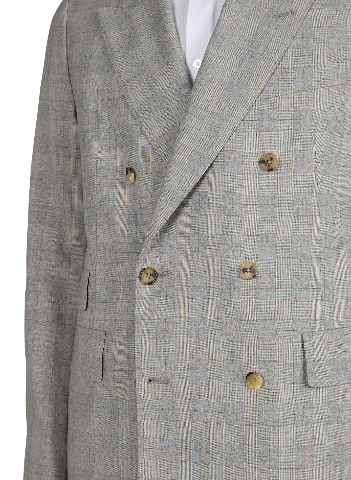Two-piece wool tweed suit PAUL SMITH Grey