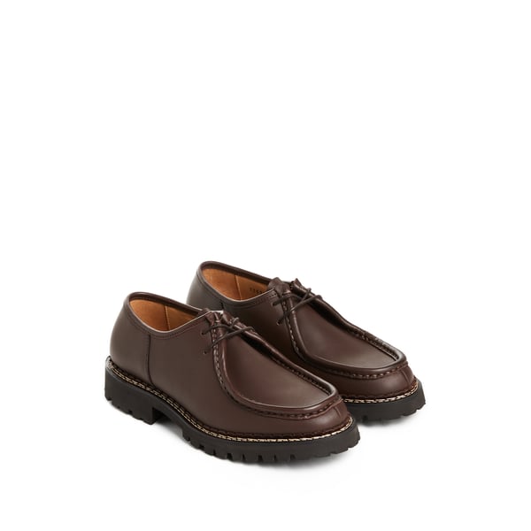 Derbies bateau en cuir
