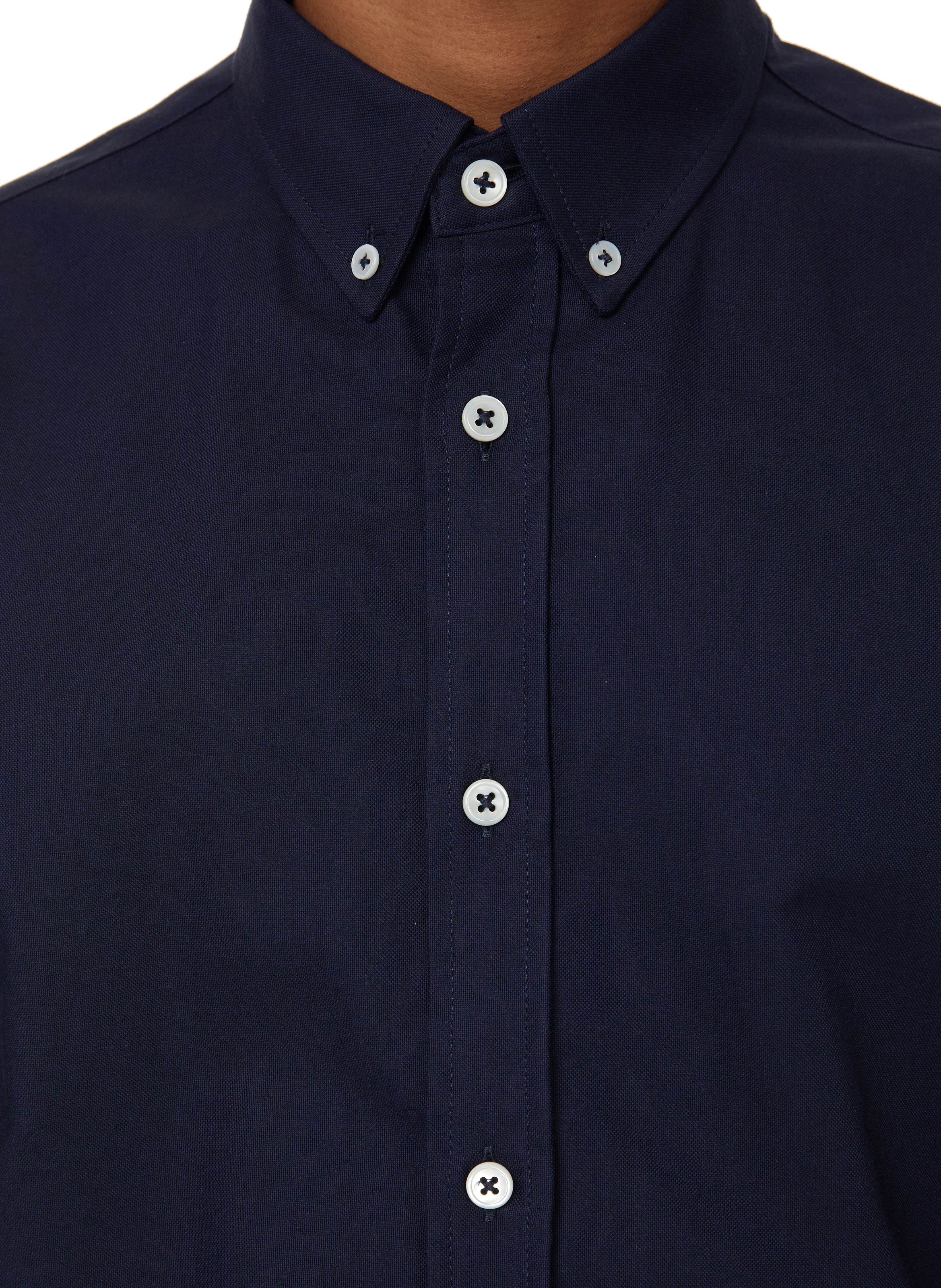 Cotton shirt EDITIONS 102 Blue
