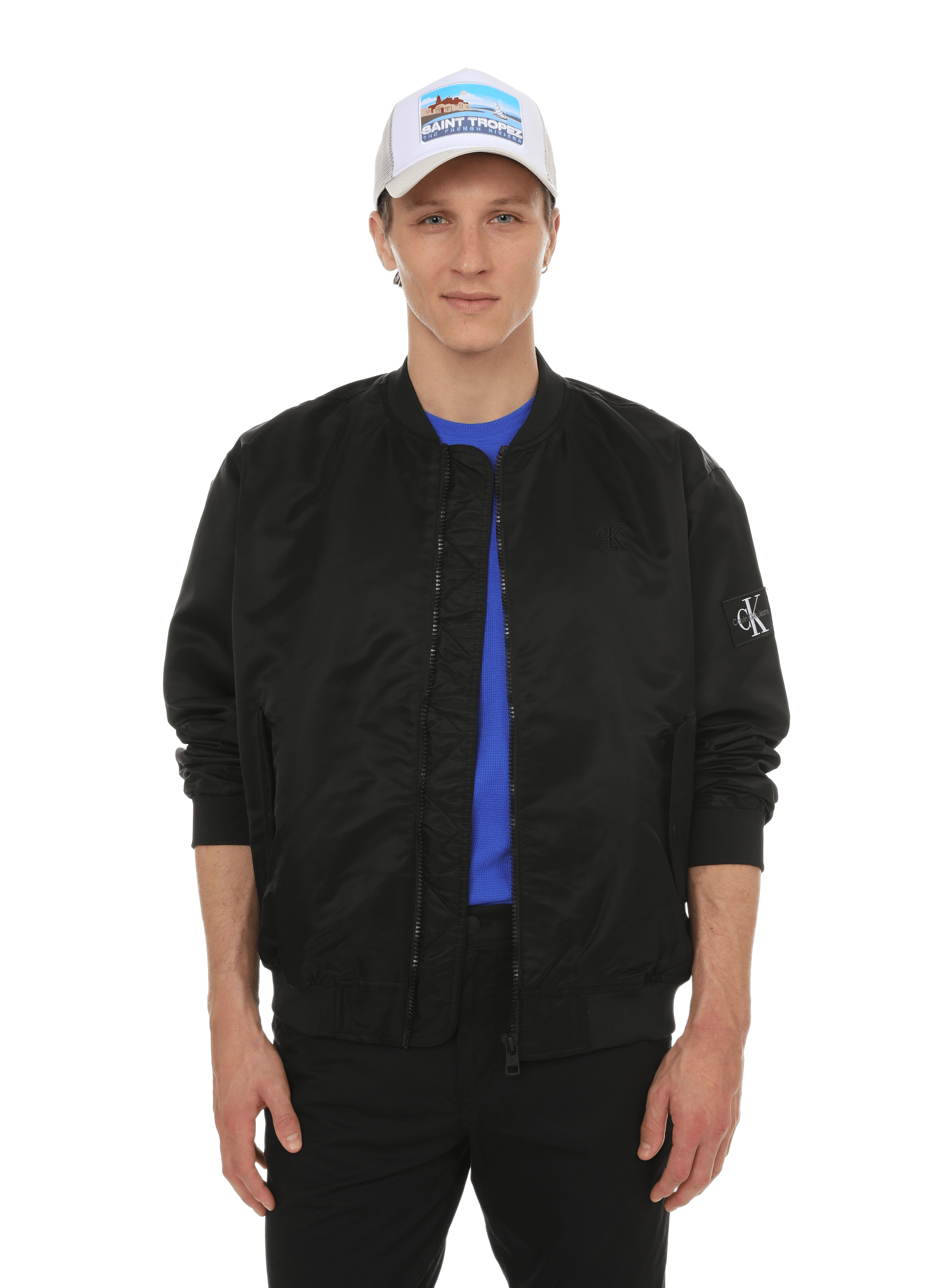 Blouson à logo  CALVIN KLEIN Noir