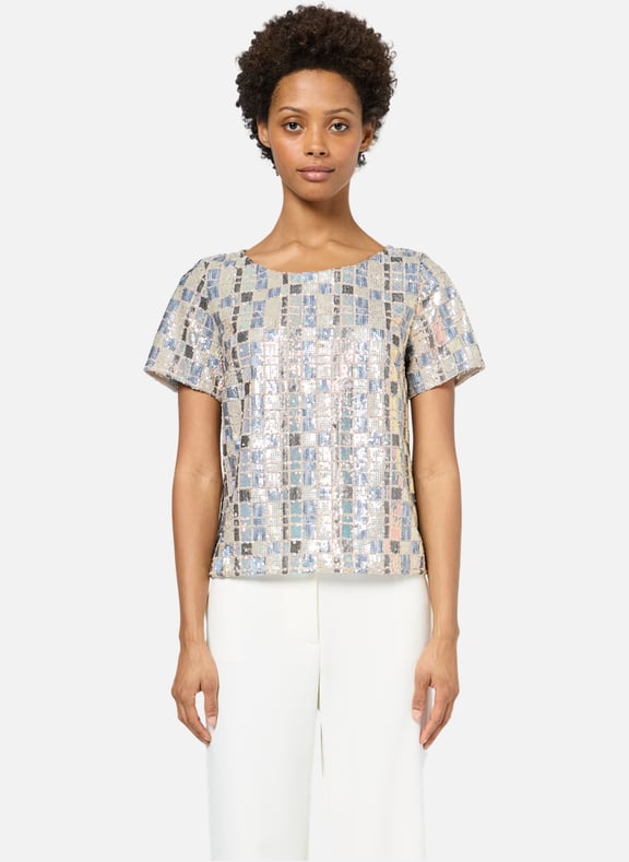 Top à sequins - uze Bleu by GERARD DAREL GERARD DAREL Top à sequins - uze Bleu