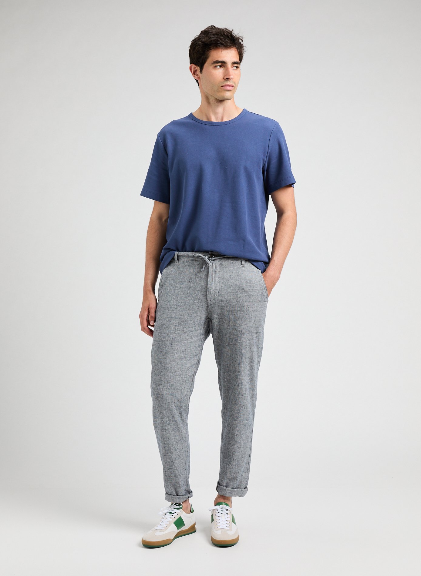 T-shirt en coton  Bleu