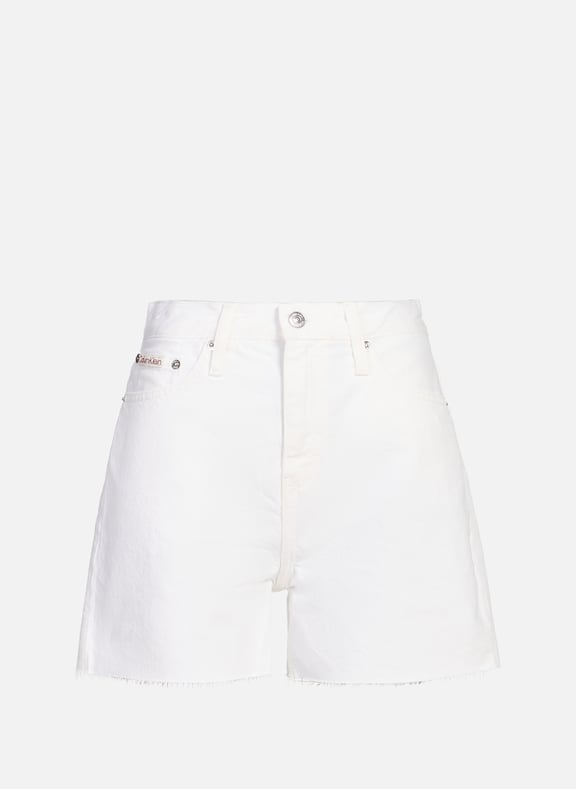 Short en jean coupe mom Blanc by CALVIN KLEIN CALVIN KLEIN Short en jean coupe mom Blanc