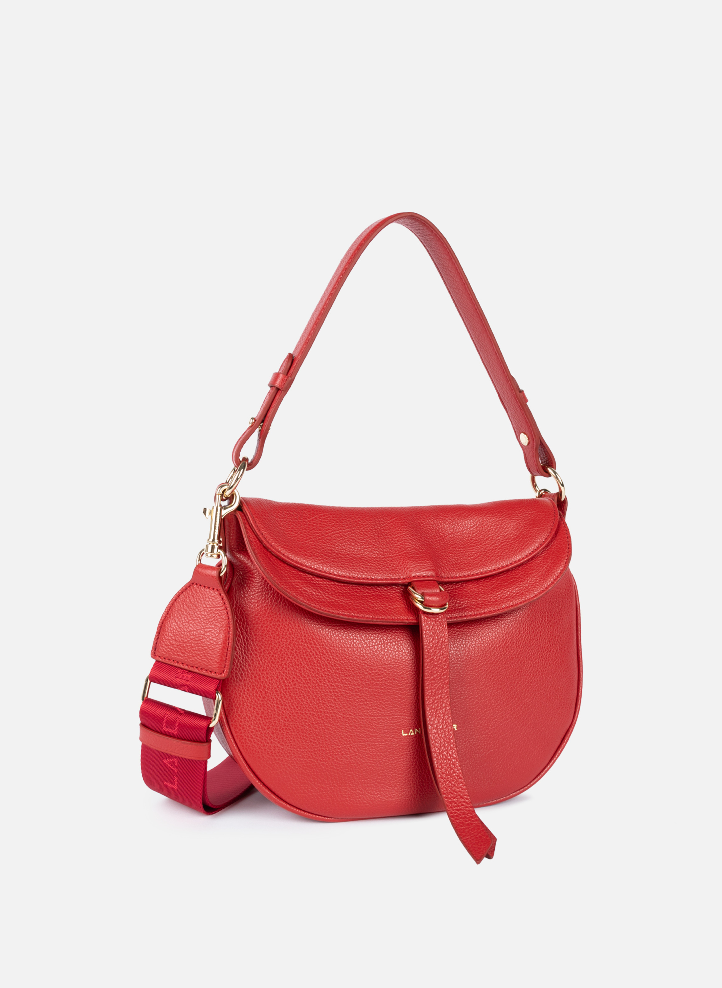 M shoulder bag - Dune Gaia LANCASTER Red