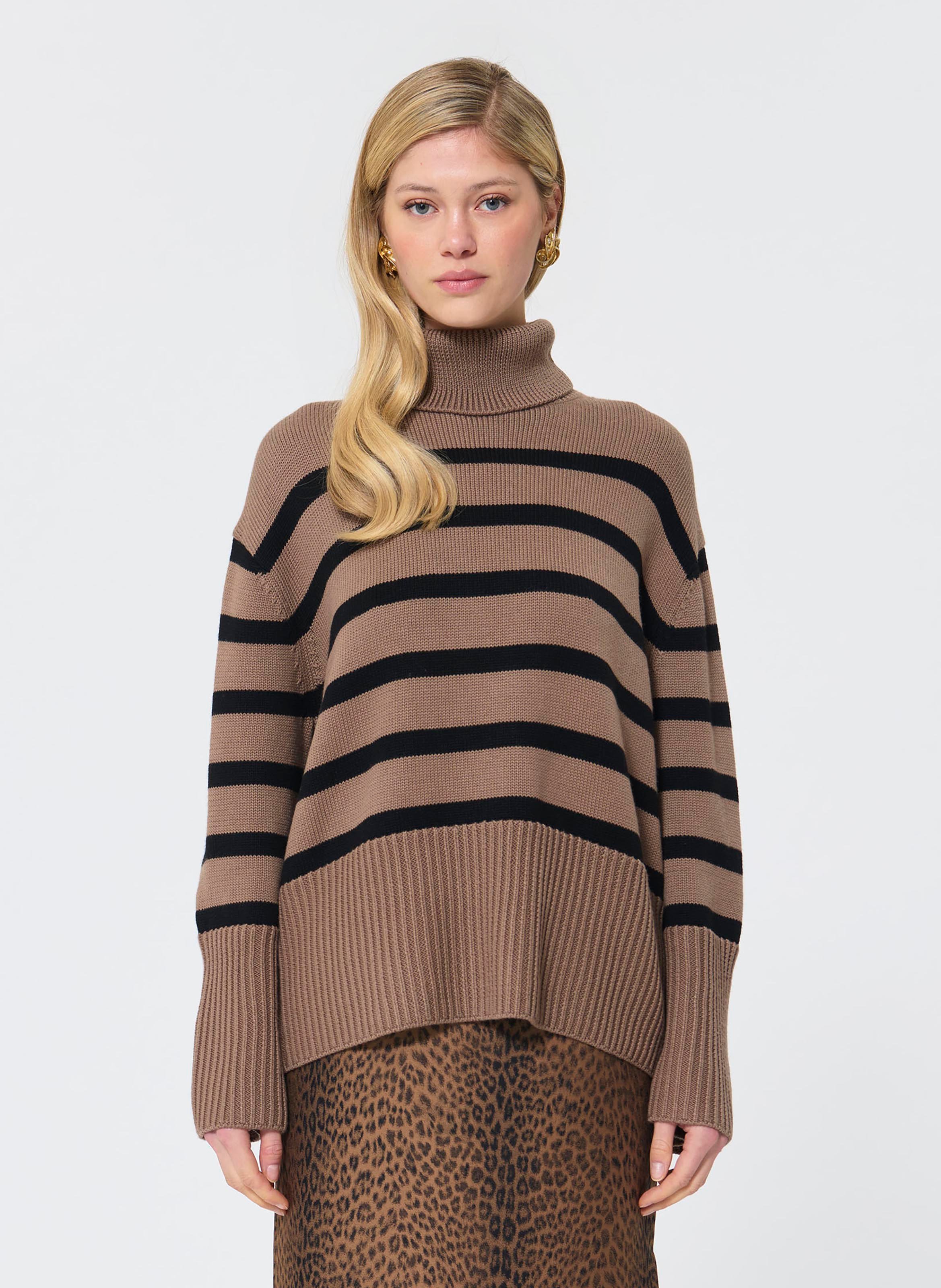 Pull pacome TARA JARMON Marron