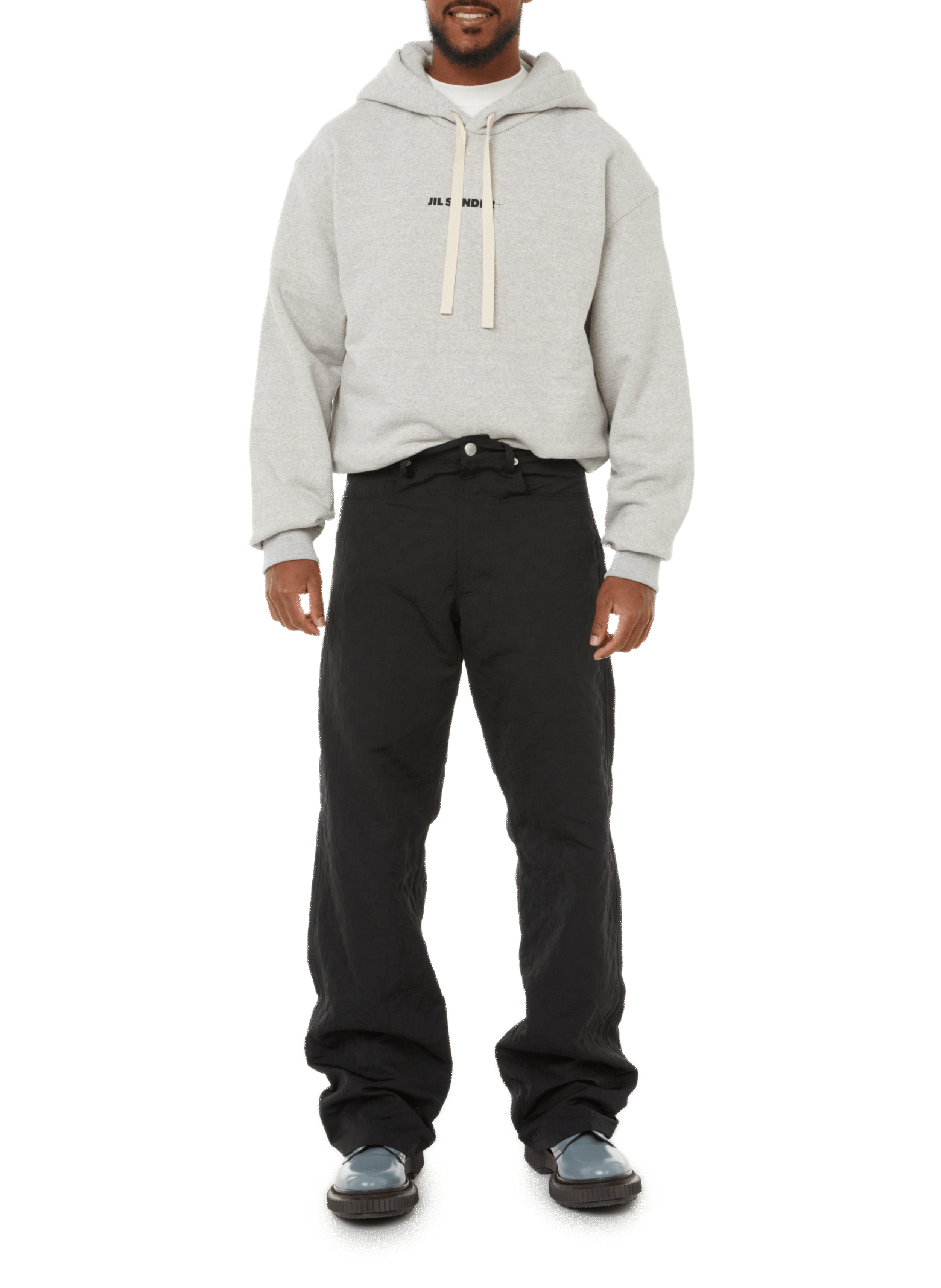 Cotton hoodie JIL SANDER Green