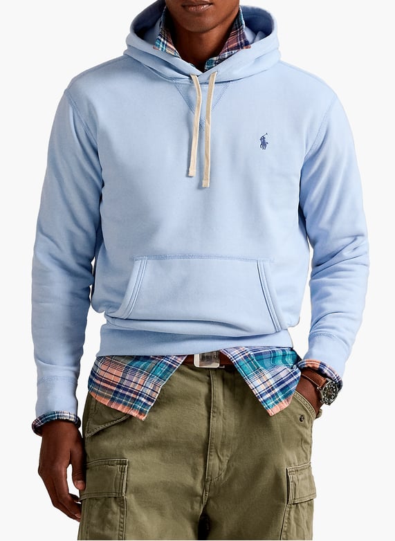 Sweat À Capuche En Jersey De Coton Délavé - Bleu - Homme | H&M Fr Sweat À Capuche En Jersey De Coton Délavé - Bleu - Homme | H&M Fr