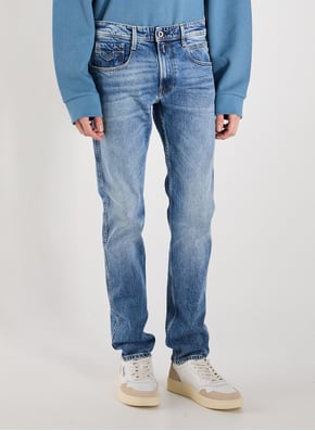 Jeans slim en coton mélangé REPLAY Jeans slim en coton mélangé REPLAY