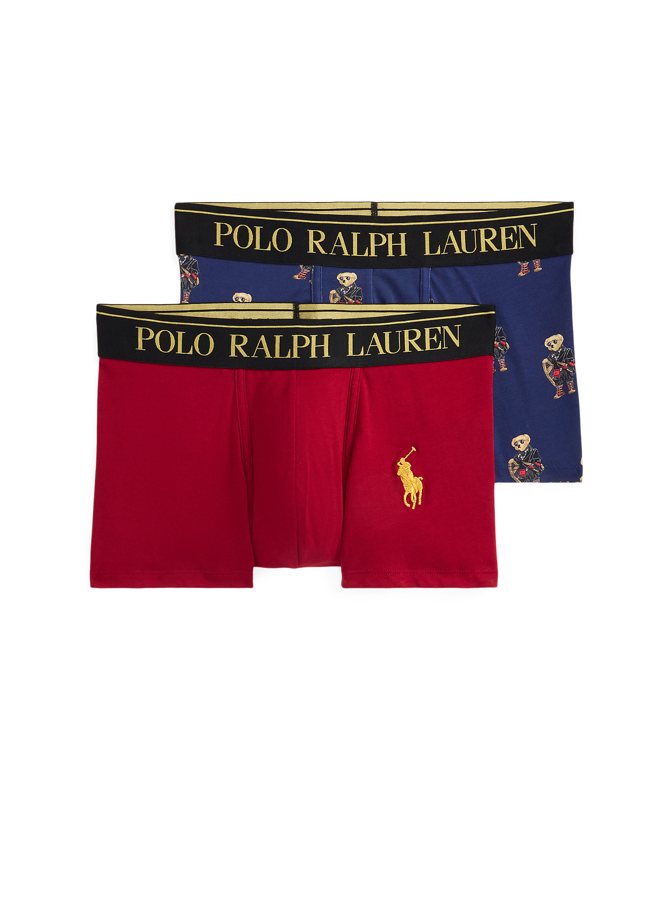 POLO RALPH LAUREN Lot de 2 boxers  Multicolore