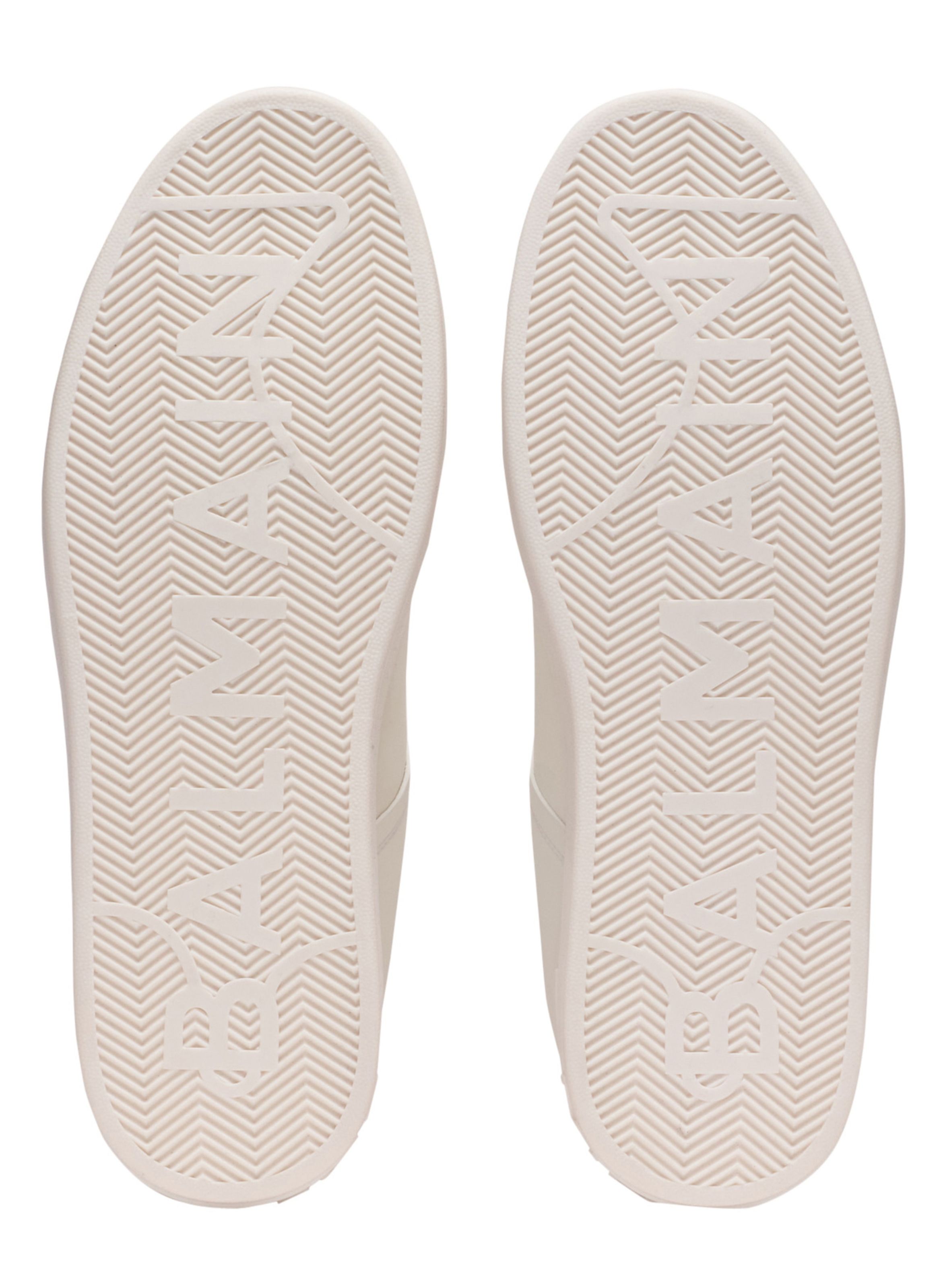 Baskets b-court en cuir de veau BALMAIN Blanc