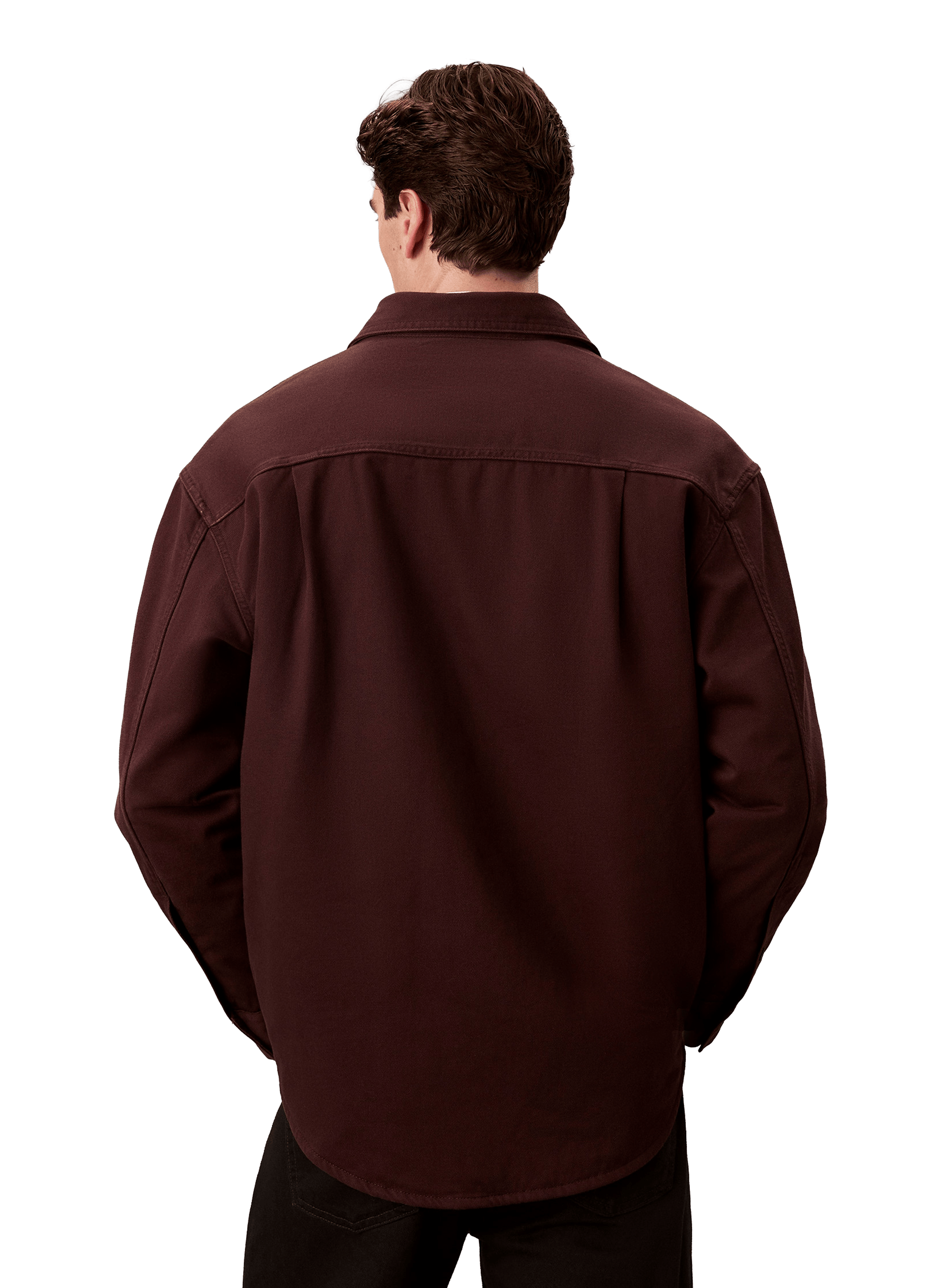 Cotton shirt CALVIN KLEIN Brown
