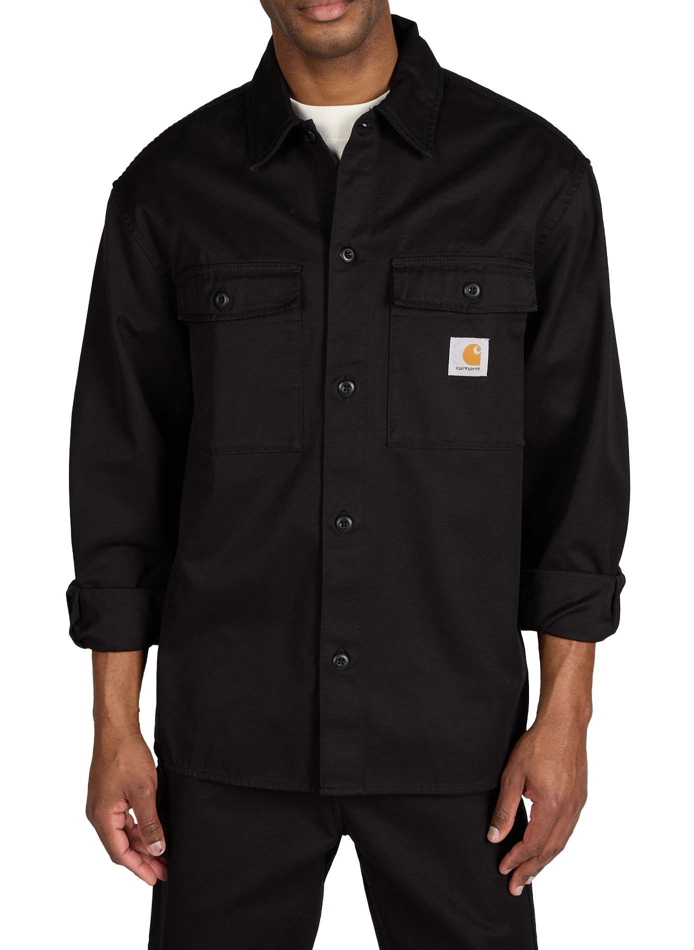 Surchemise ample Kelly en coton CARHARTT WIP Noir