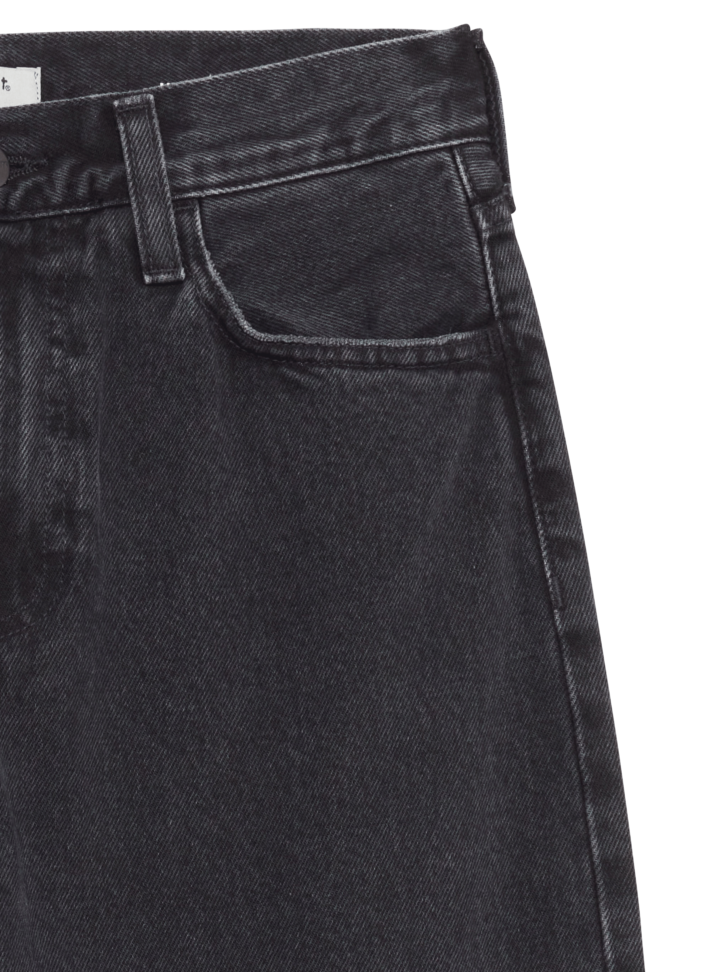 Jean droit en coton CARHARTT WIP Noir