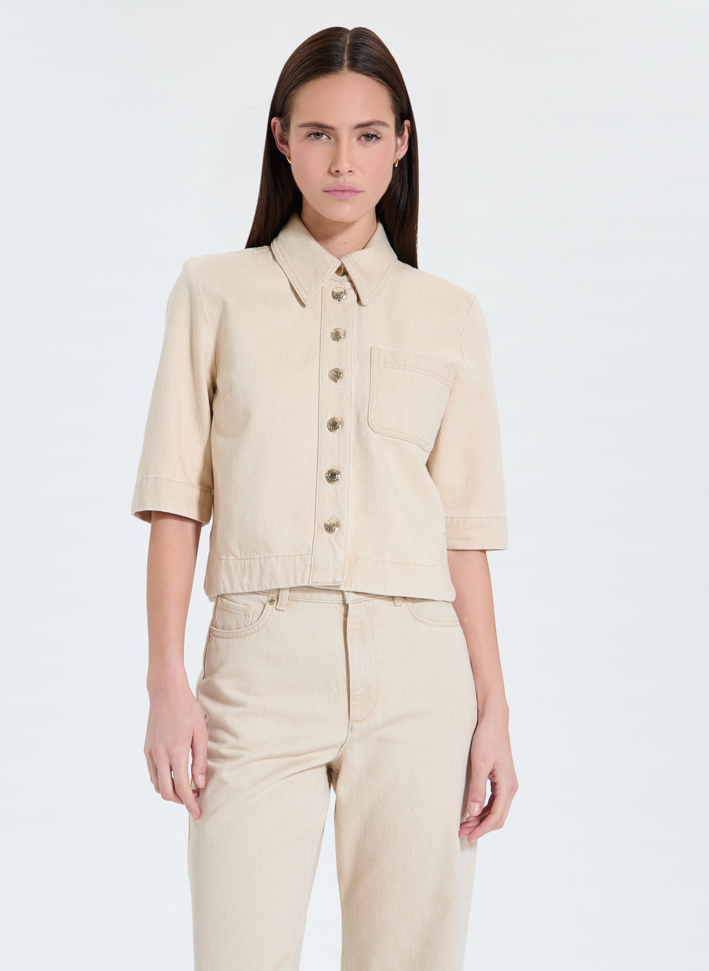Chemise  celina ZAPA Beige