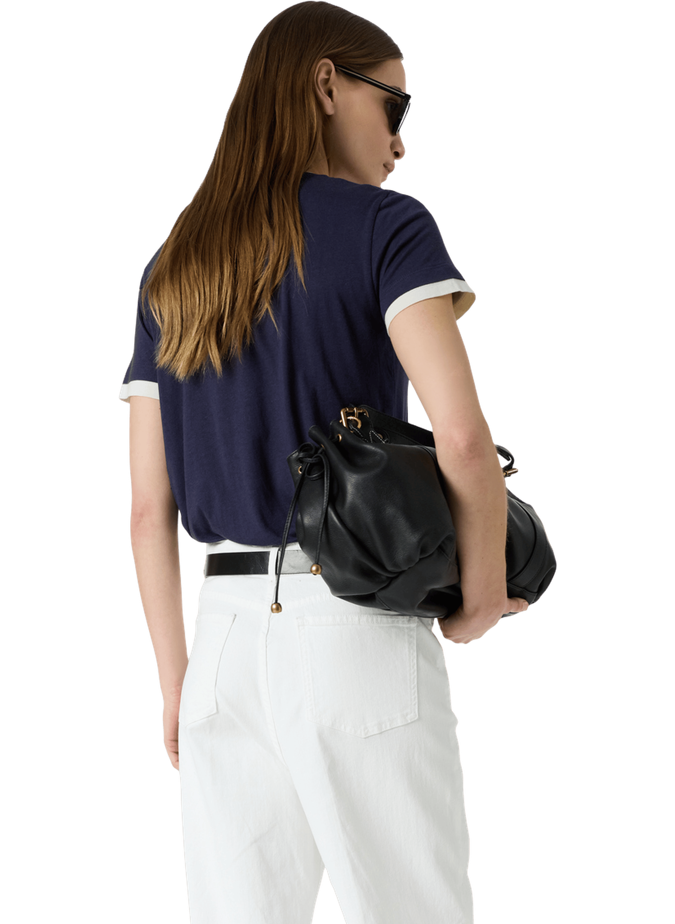 T-shirt en coton et modal - mirabel GERARD DAREL Bleu