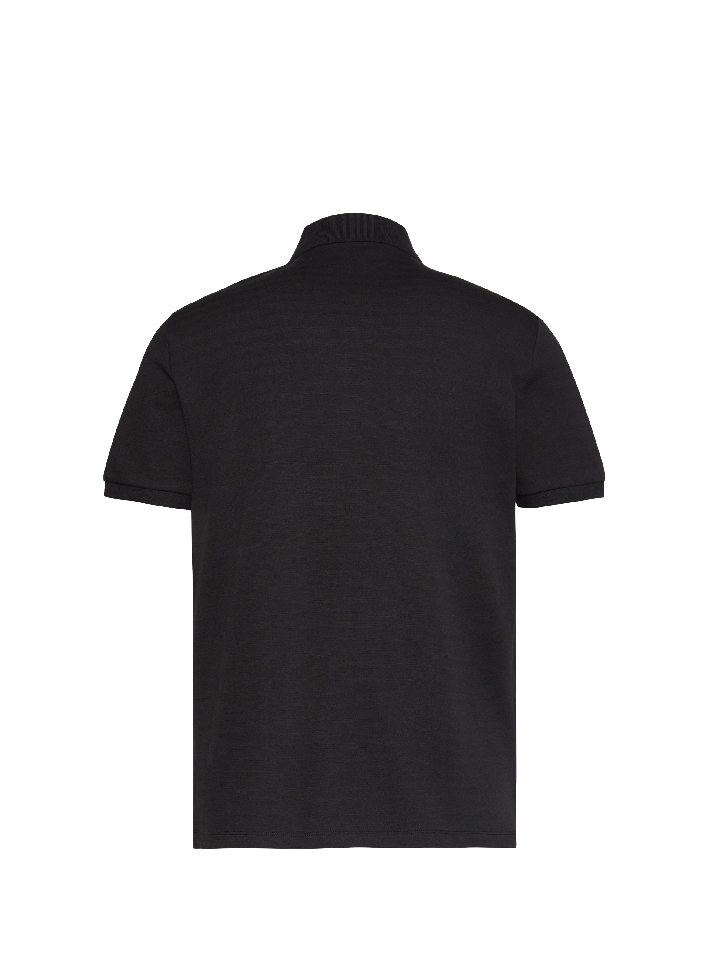 Polo manches courtes en coton mélangé CALVIN KLEIN Noir