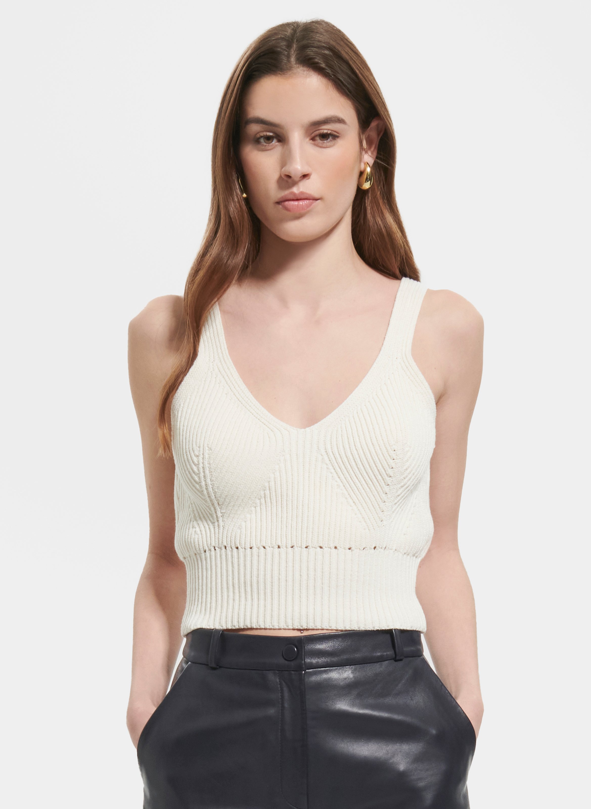 Pull  natura ZAPA Blanc