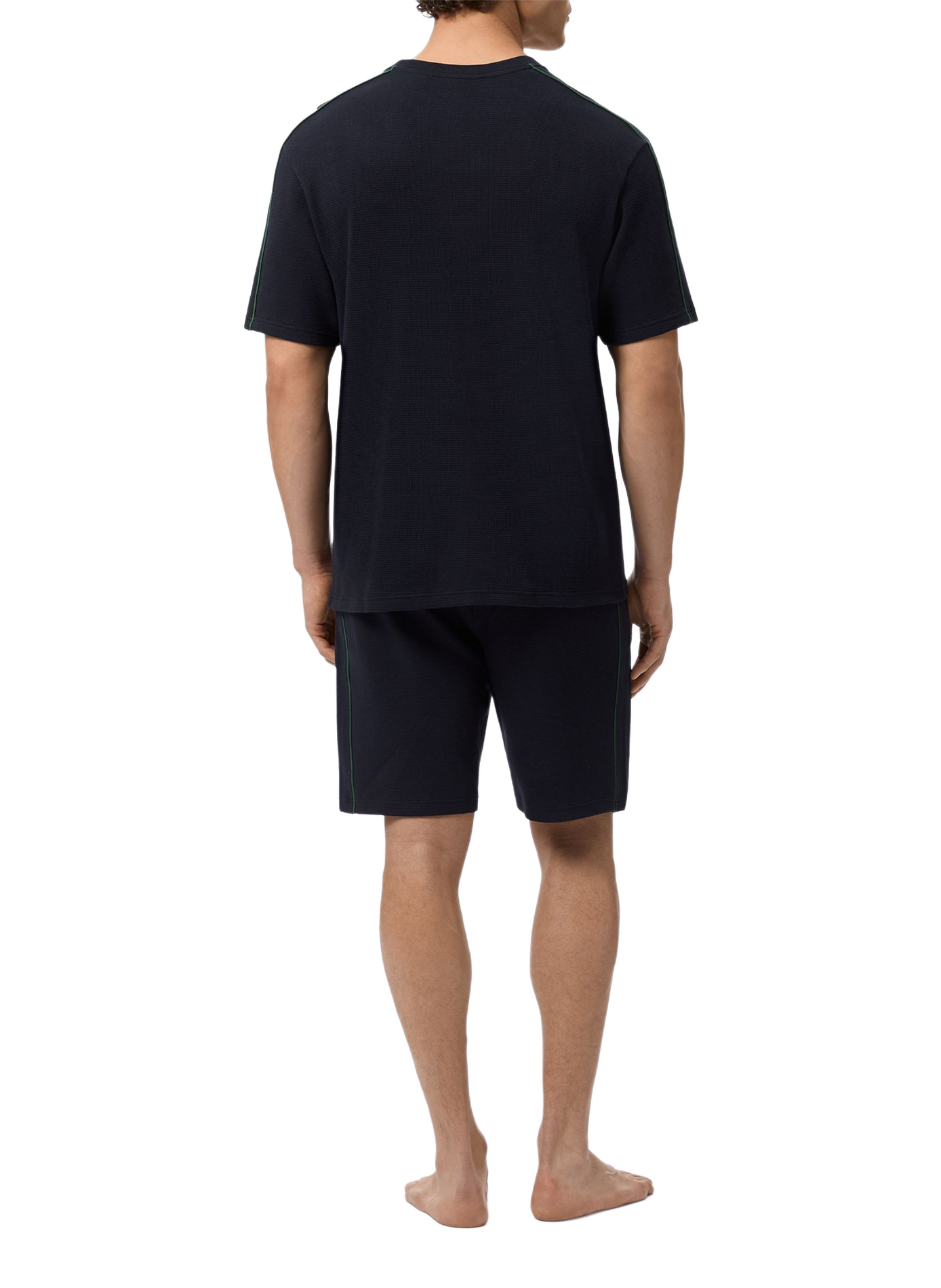 Ensemble de pyjama short en coton LACOSTE Bleu