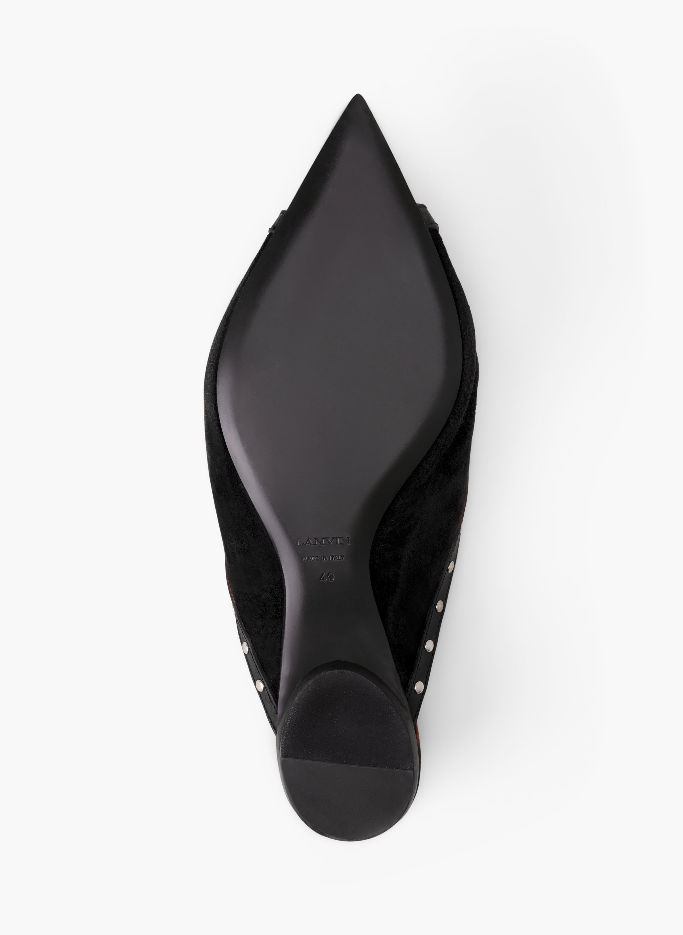 Mule plate eclipse LANVIN Noir