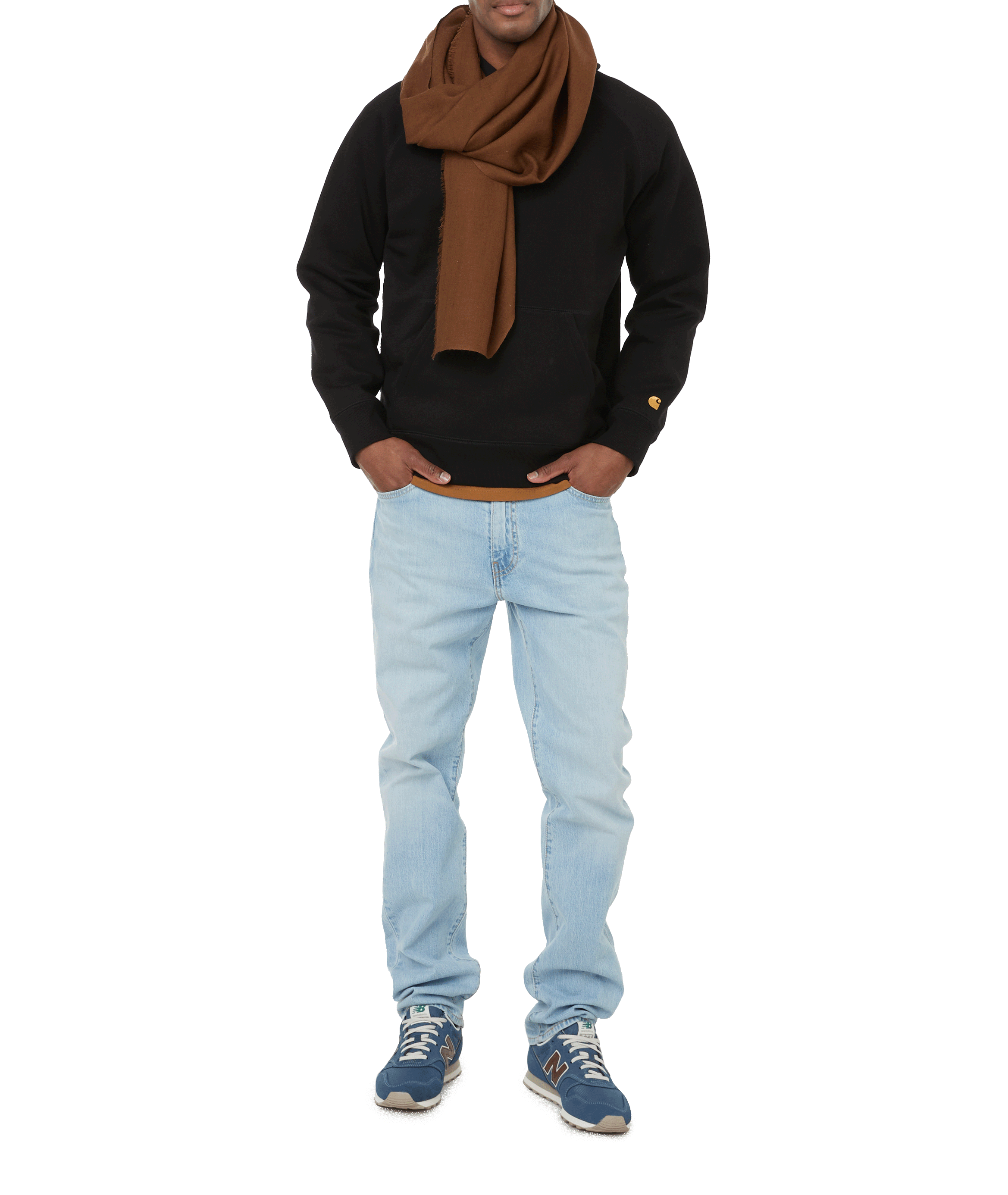 Hoodie en coton mélangé CARHARTT WIP Noir