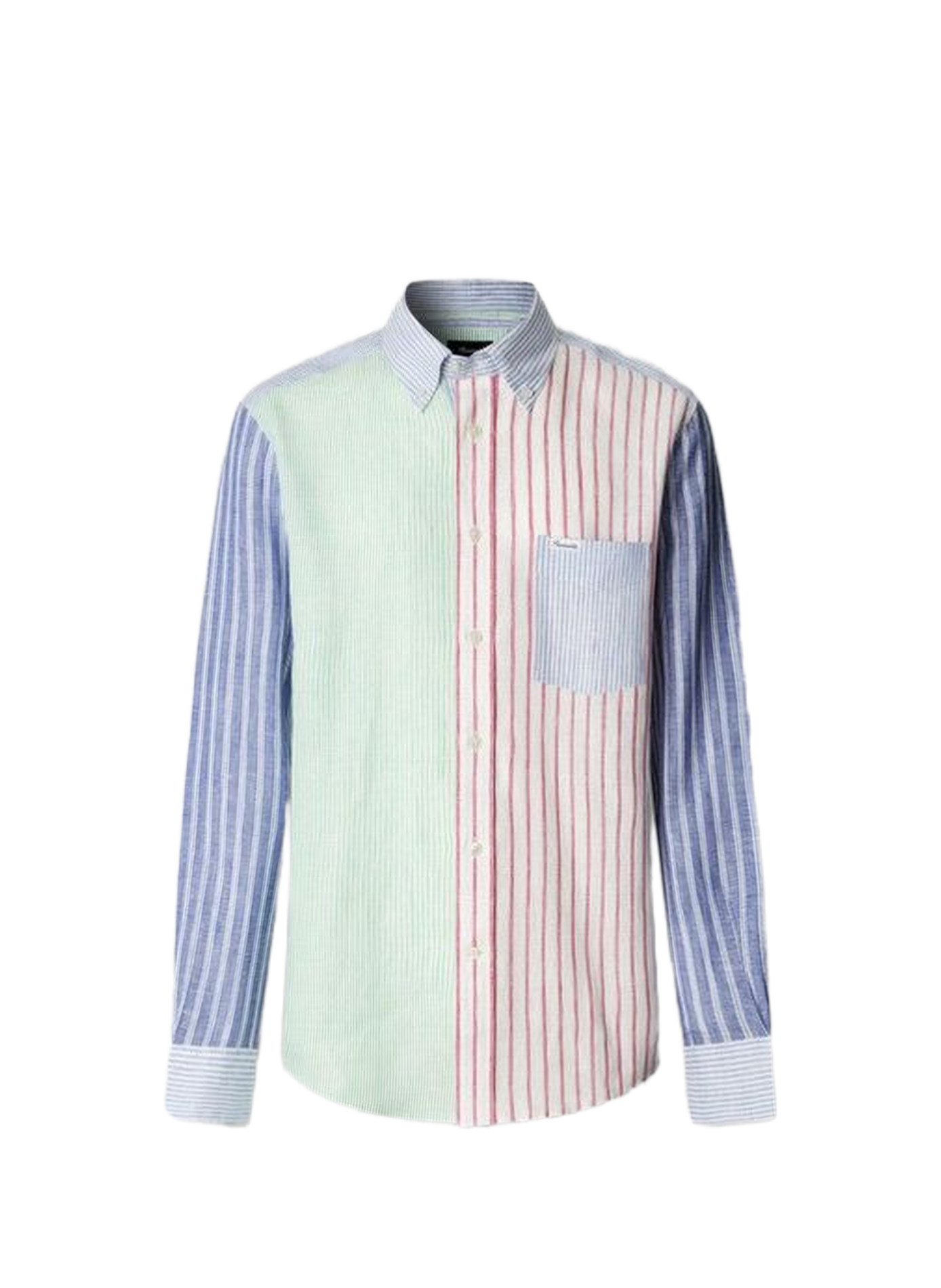 Linen shirt FACONNABLE Blue