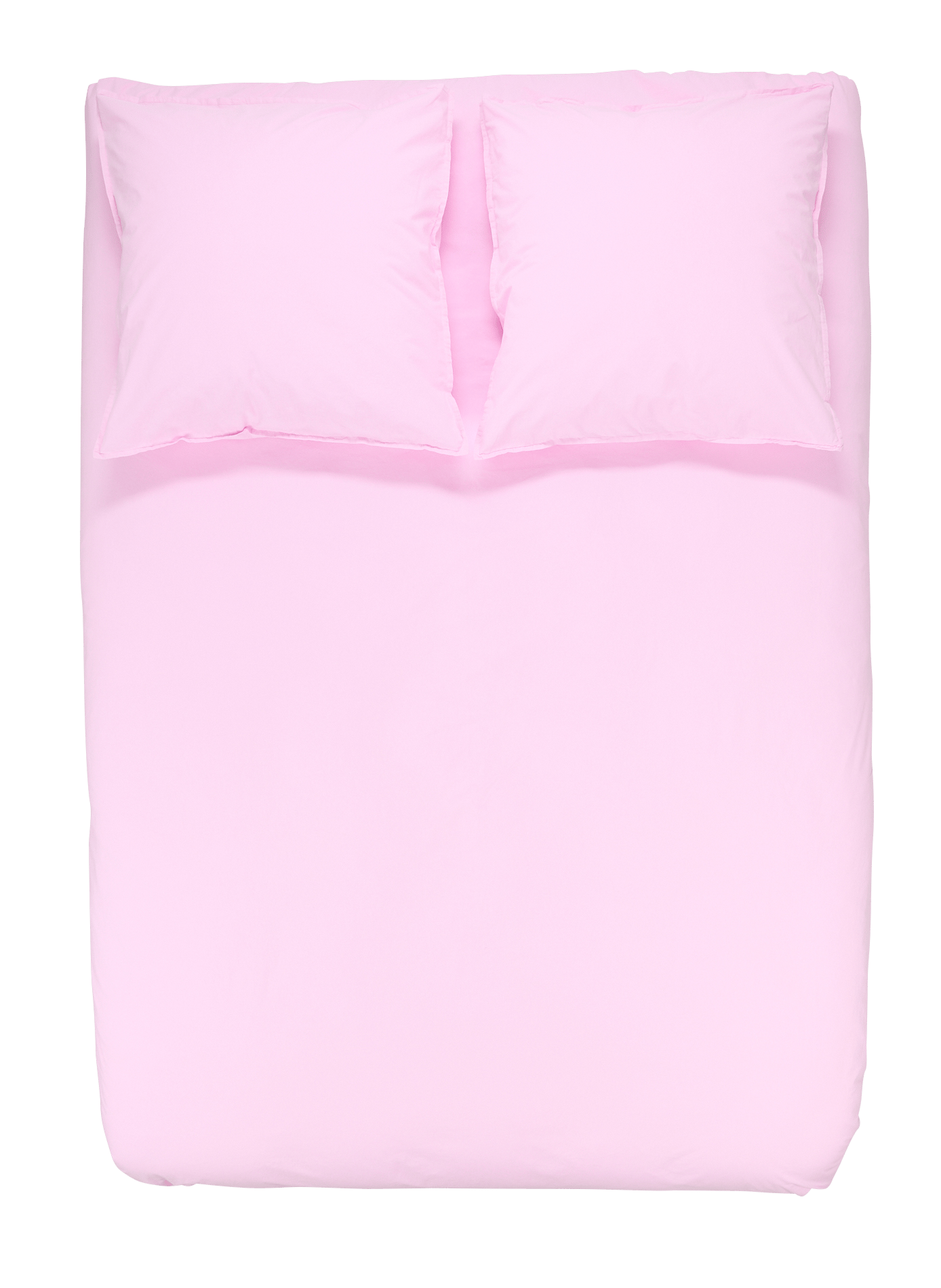 Cotton percale duvet cover AU PRINTEMPS PARIS Pink