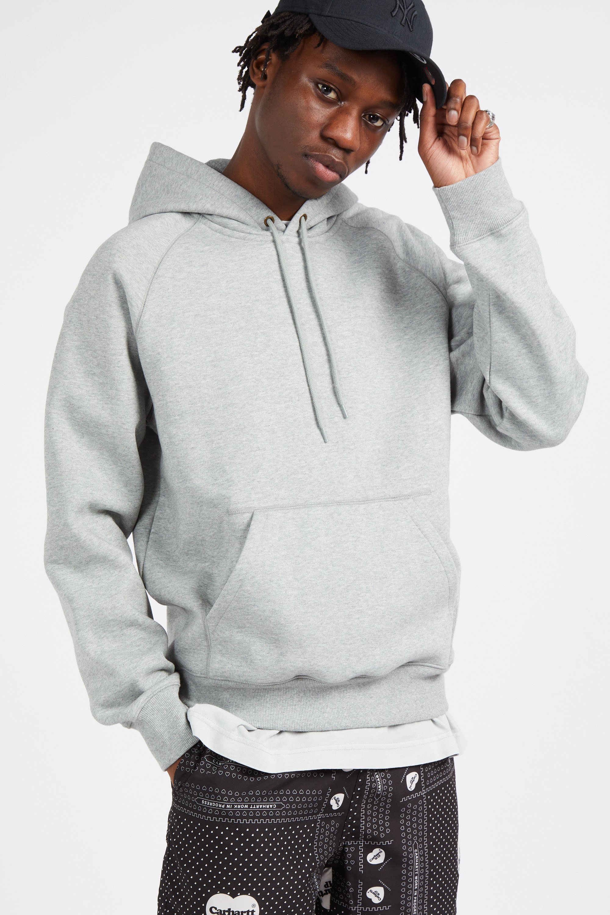 Hoodie chase CARHARTT WIP Gris