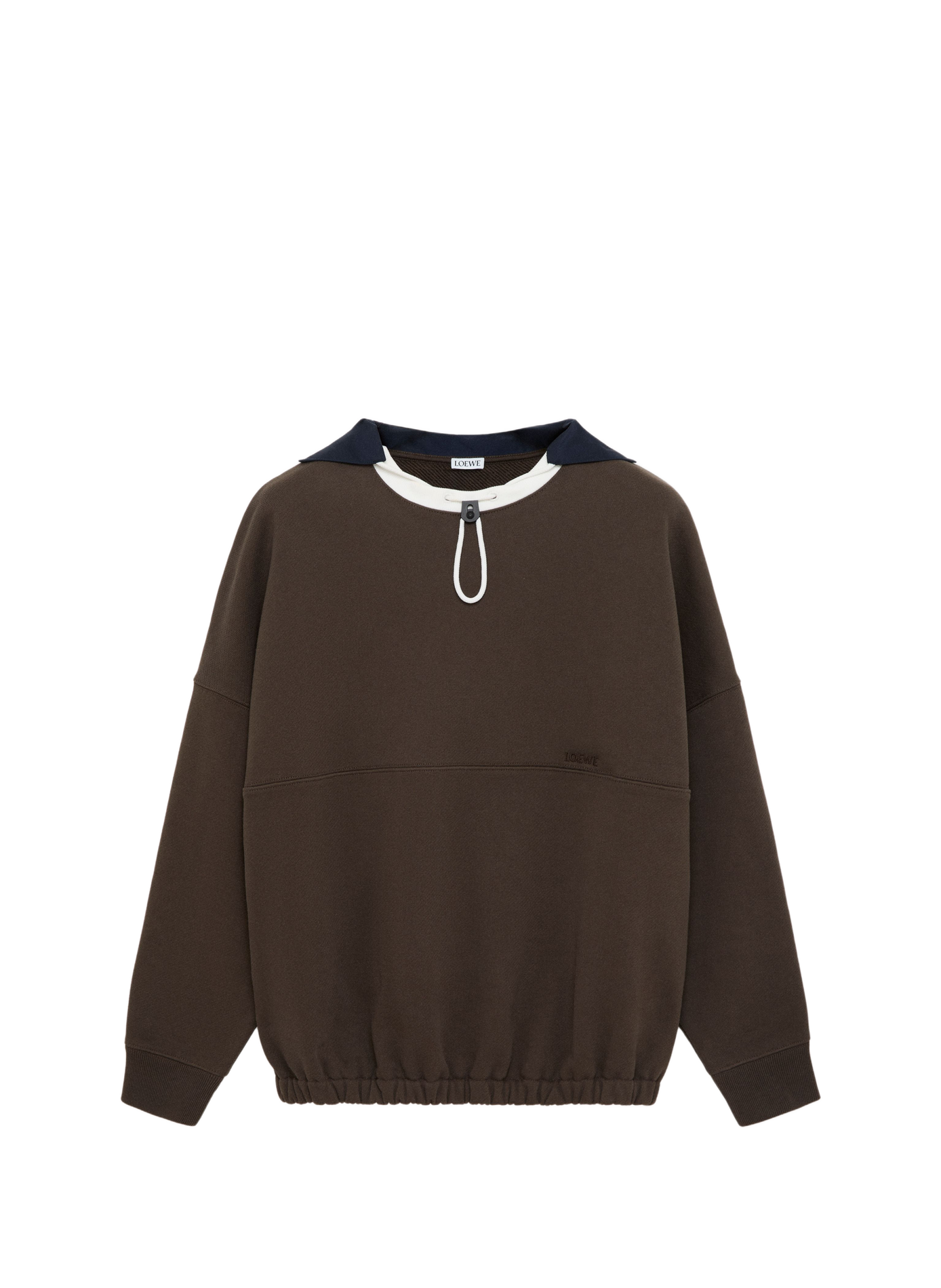 Baumwoll-Sweatshirt LOEWE Braun