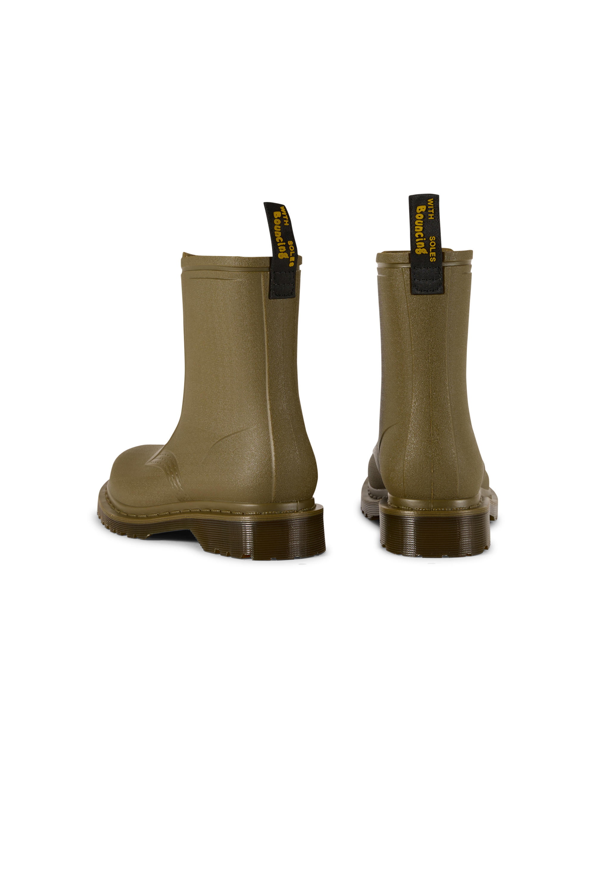 Bottines 1460 rain dms olive pvc DR. MARTENS Vert